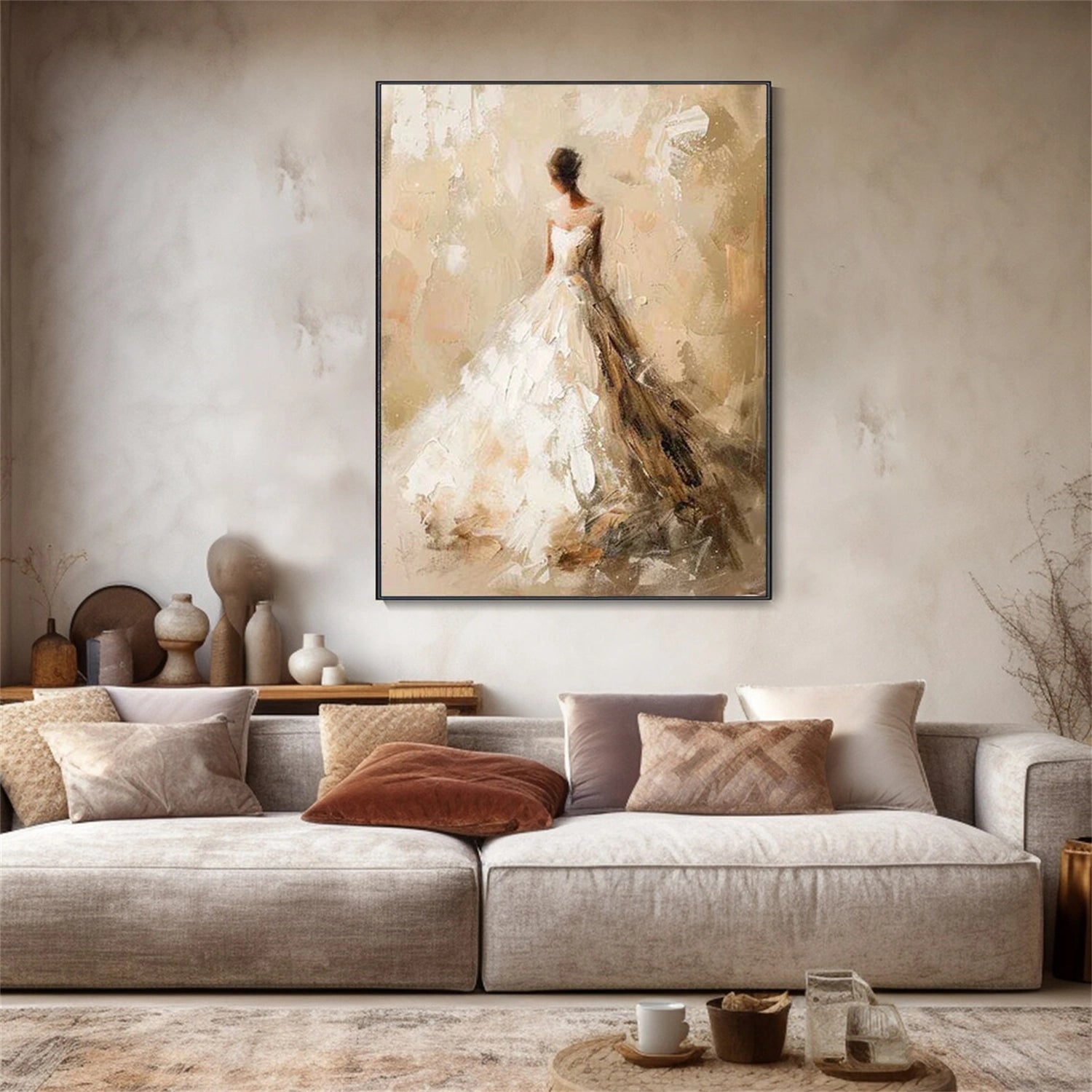 Abstract Portrait Wall Art #WP031