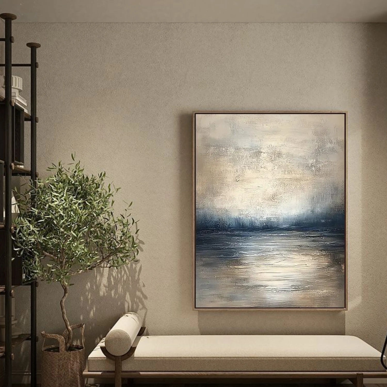 Wabi Sabi Abstract Canvas Art #WA245