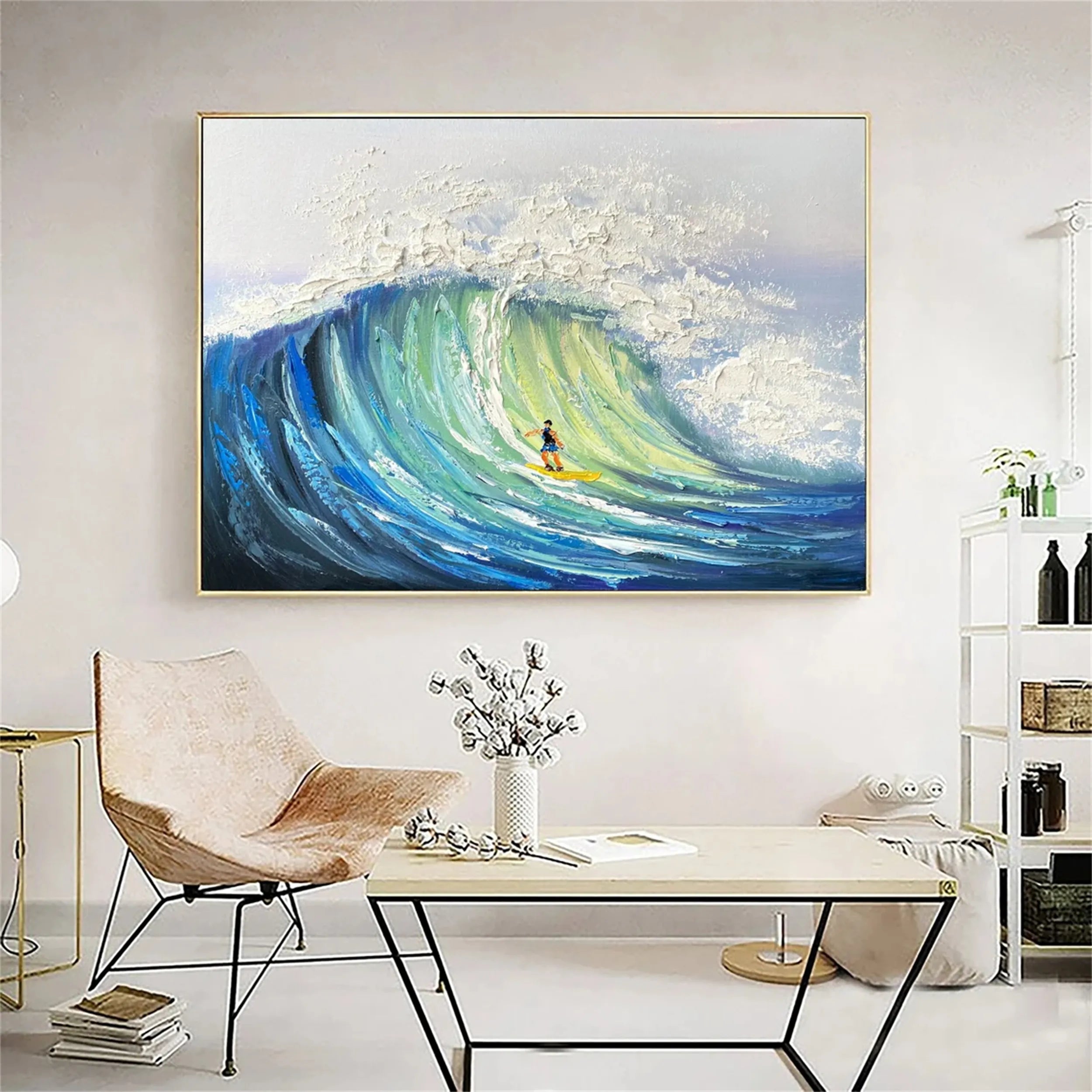 Sky And Ocean Painting #SO109