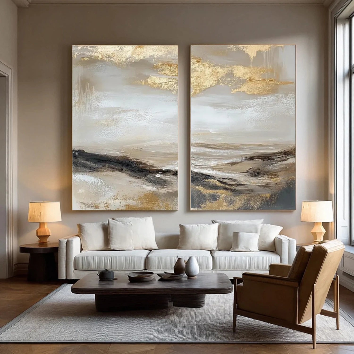 Abstract Wall Art Set of 2 #AW177