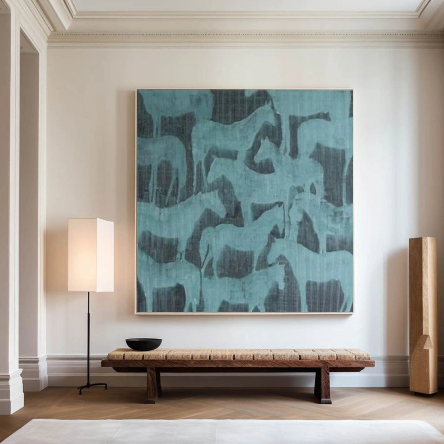 Abstract Animal Horse Wall Art #AT066