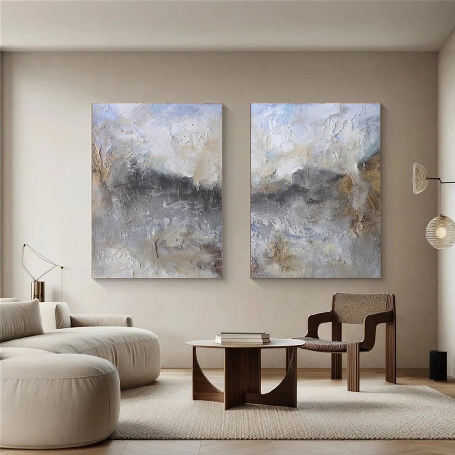 Abstract Wall Art Set of 2 #AW103