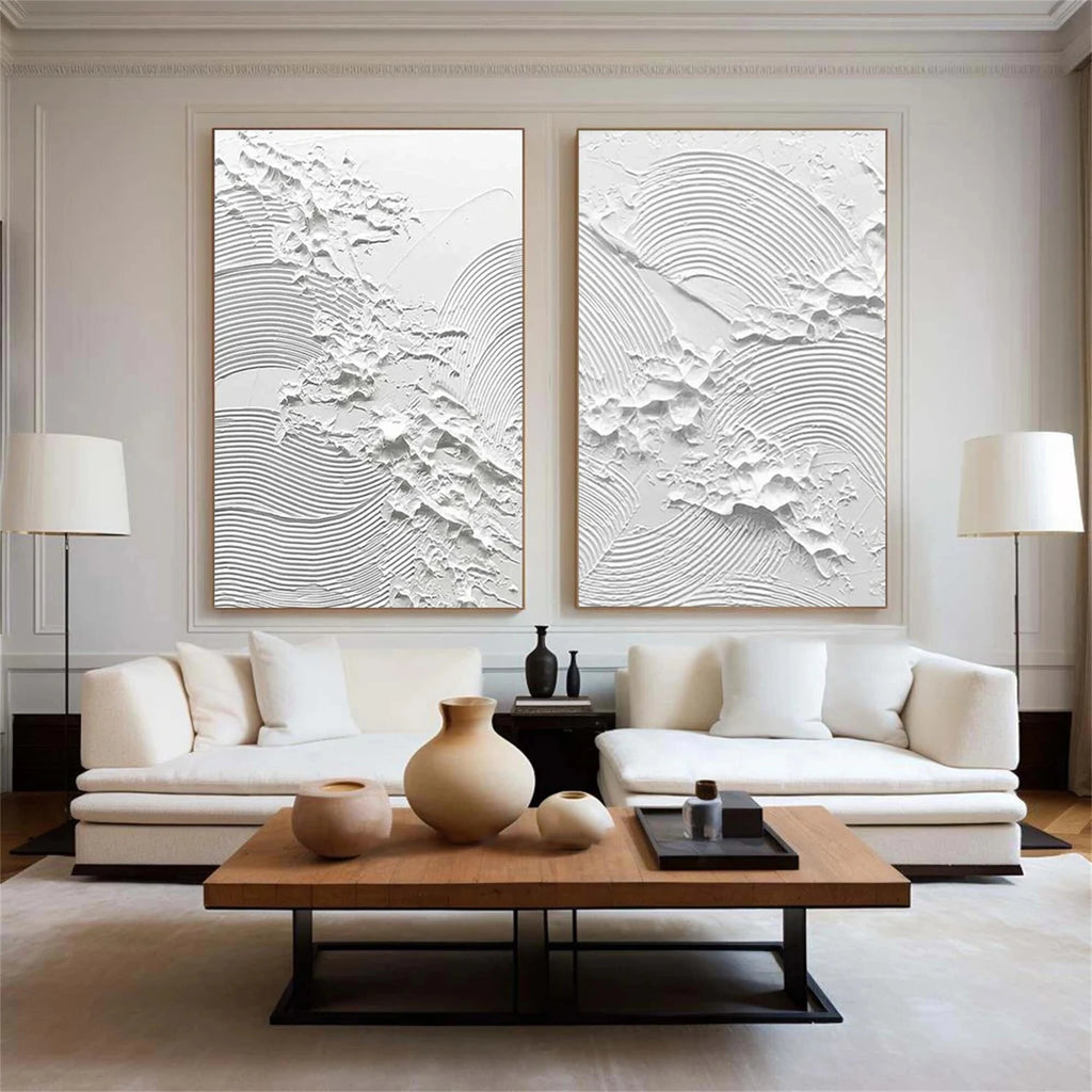 Textured Minimalist Wall Art Set 2 #WT032