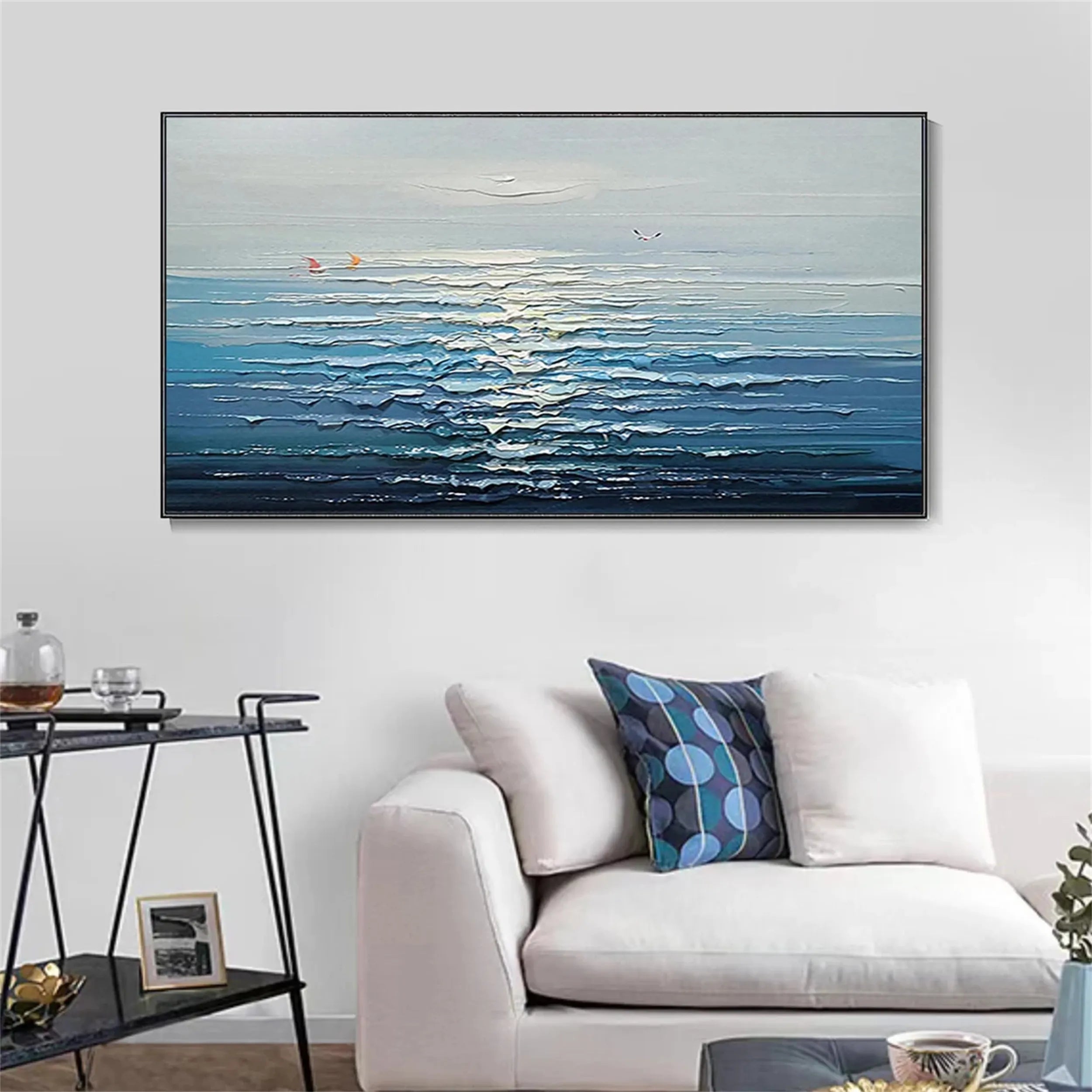 Sky And Ocean Painting #SO129