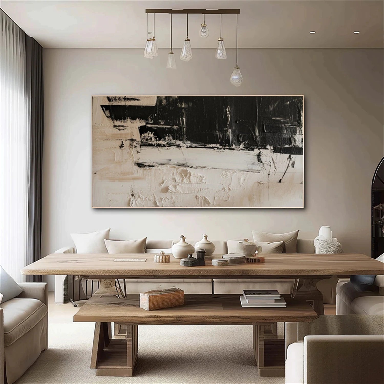 Abstract Textured Wall Art #AW135