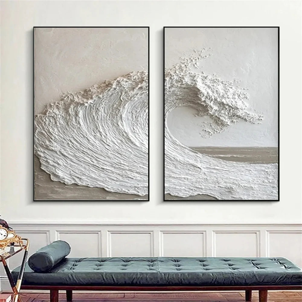 Sky And Ocean Painting Set of 2 #SO173