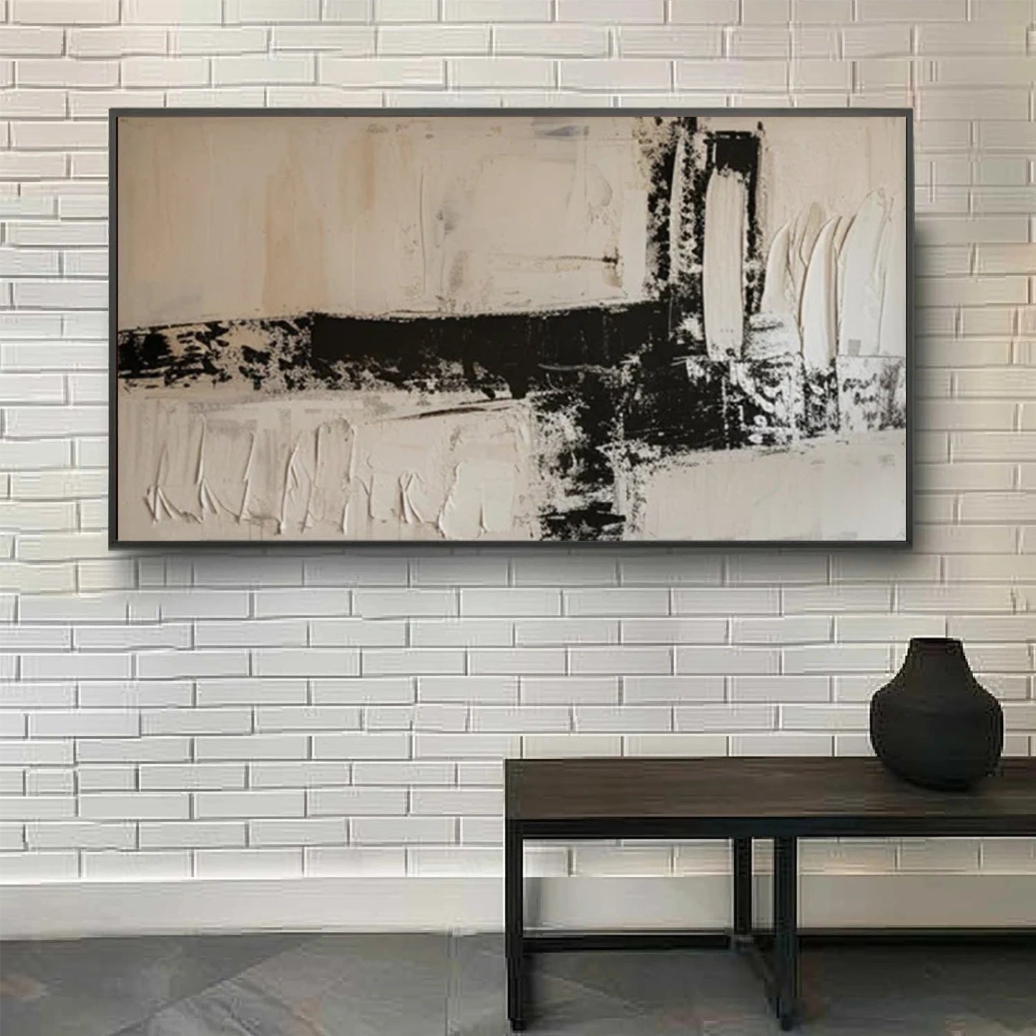 Abstract Textured Wall Art #AW136