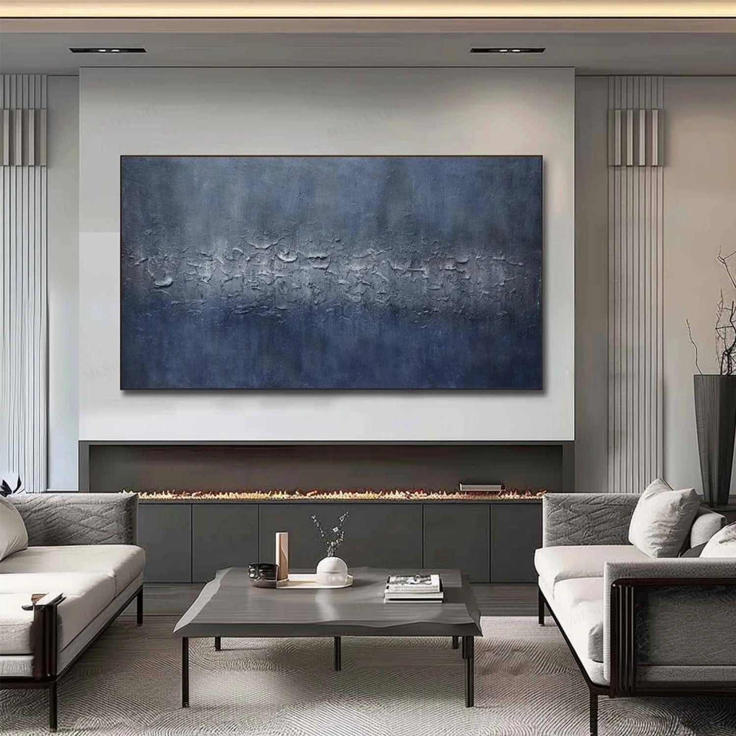 Textured Minimalist Wall Art #WT219