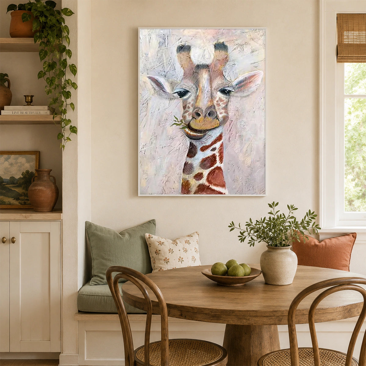 Abstract Animal Art Wall Art #AT100