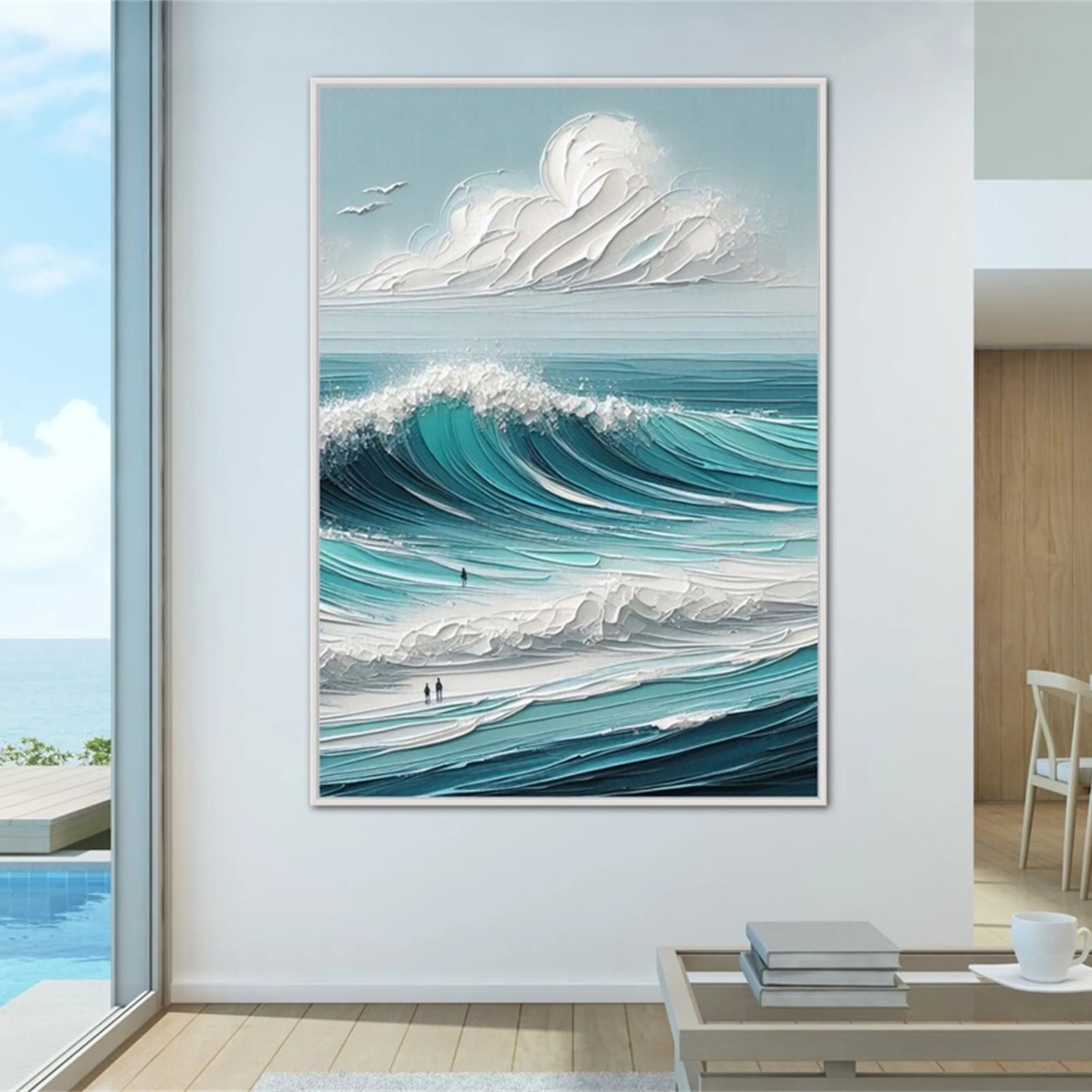 Sky and Ocean painting #SO084