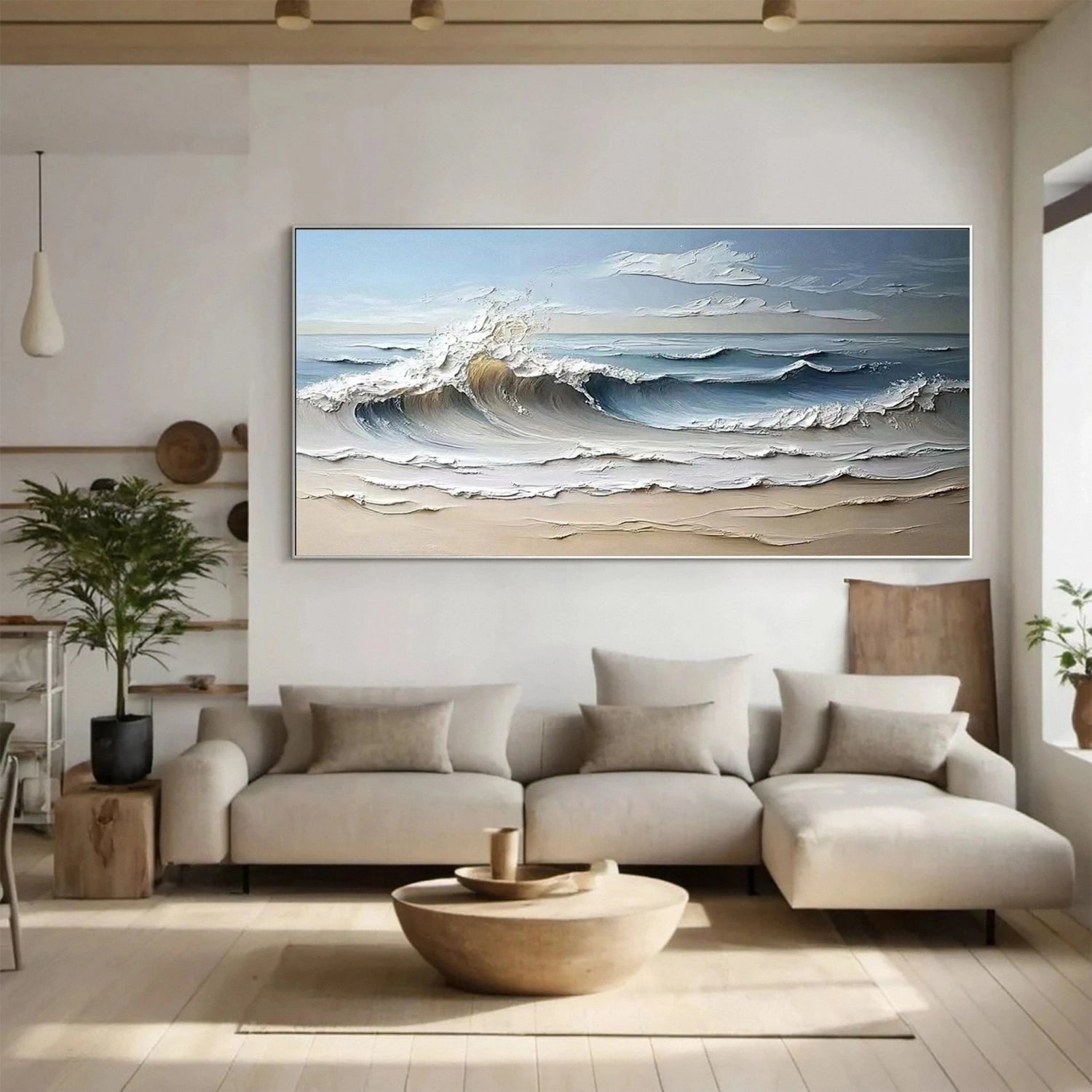 Sky And Ocean Painting #SO183