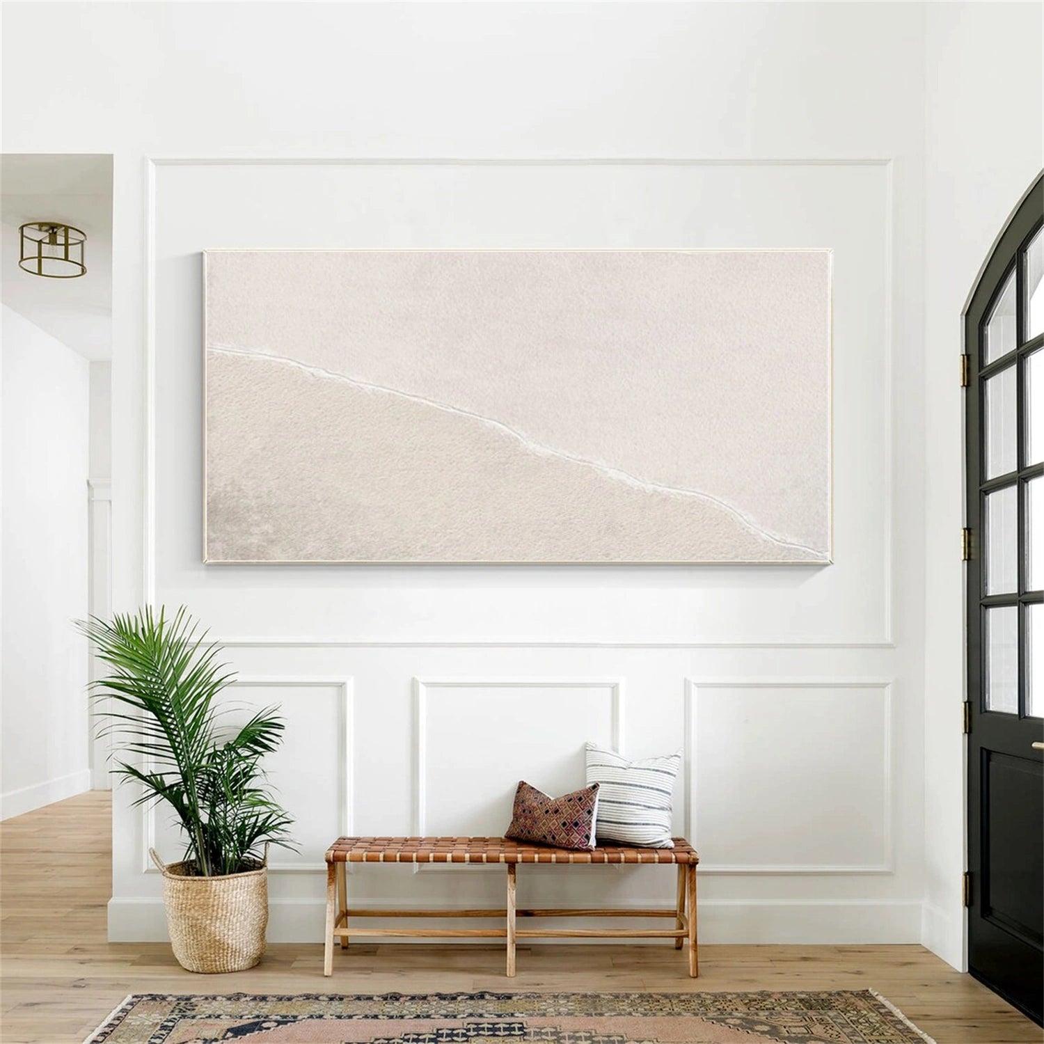 White Minimalist Wall Art #WT252