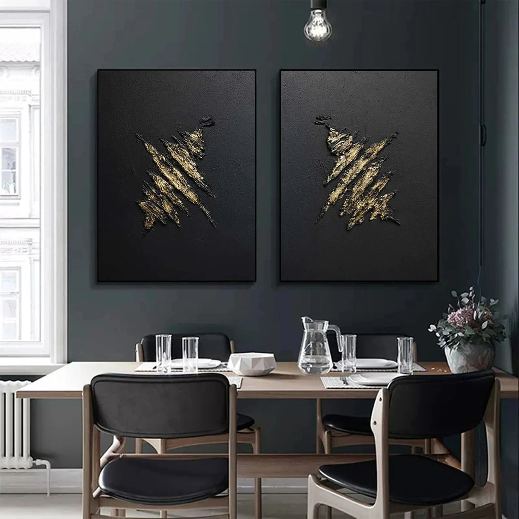 Textured Minimalist Wall Art Set 2 #BT028