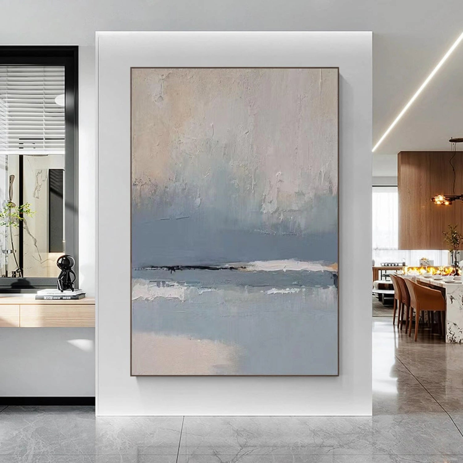 Abstract Textured Wall Art #AW186