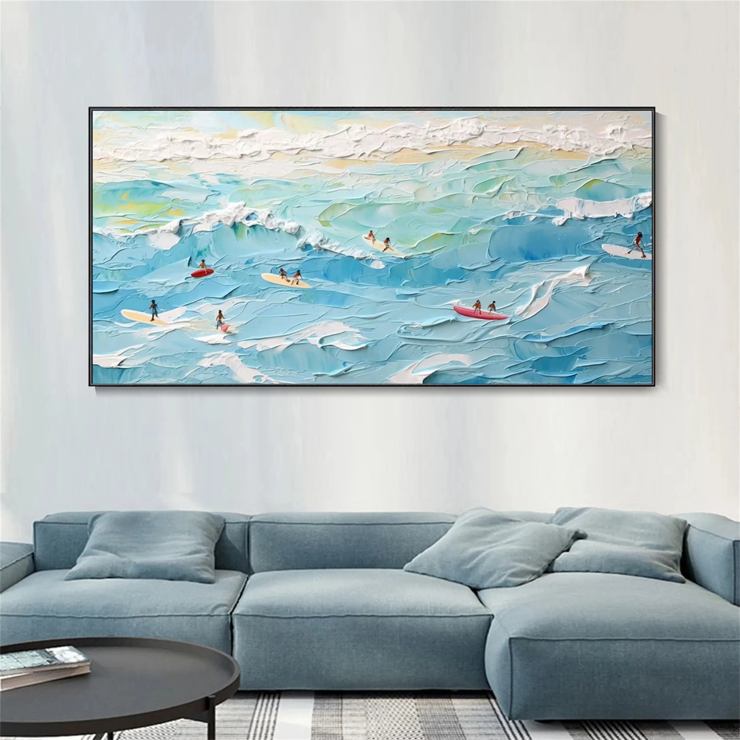 Sky And Ocean Painting #SO131