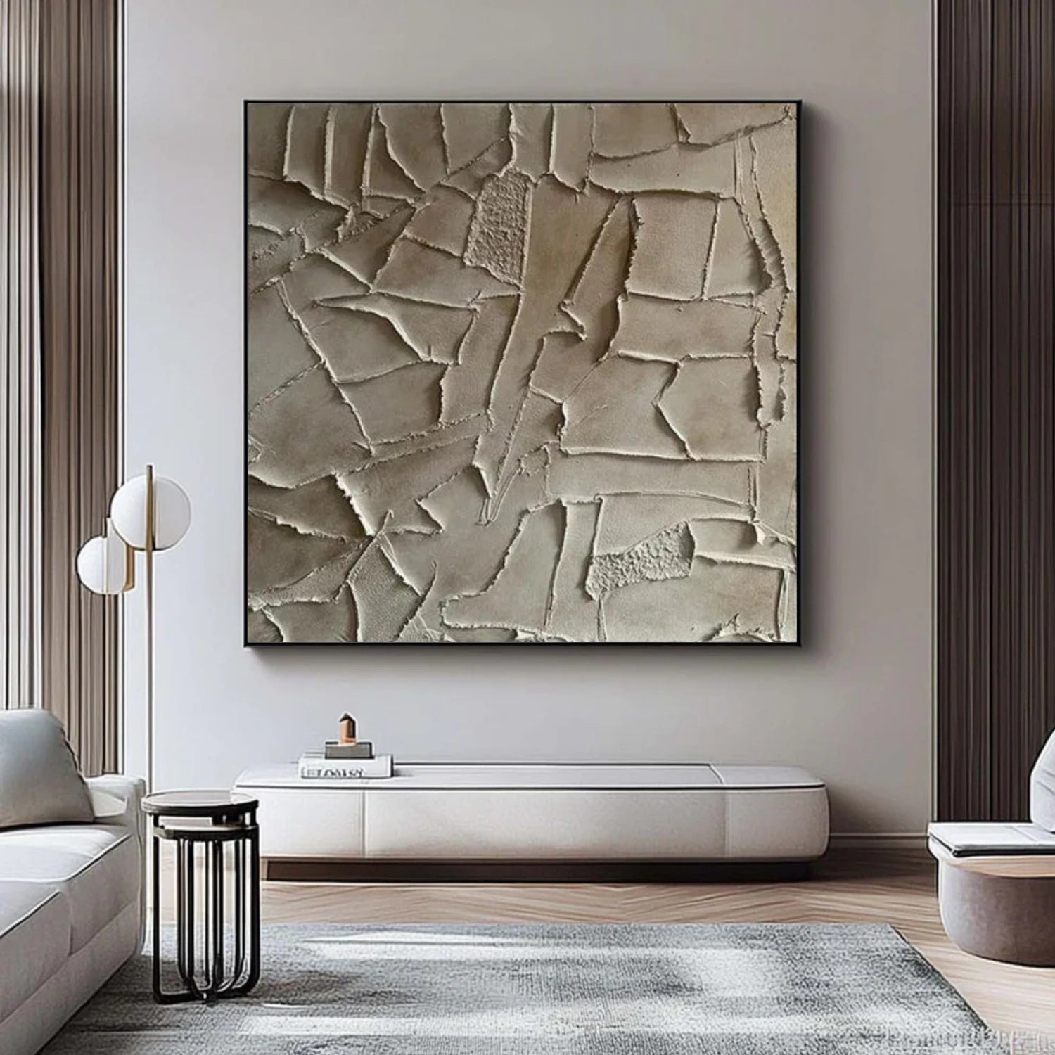 Abstract Textured Wall Art #AW213