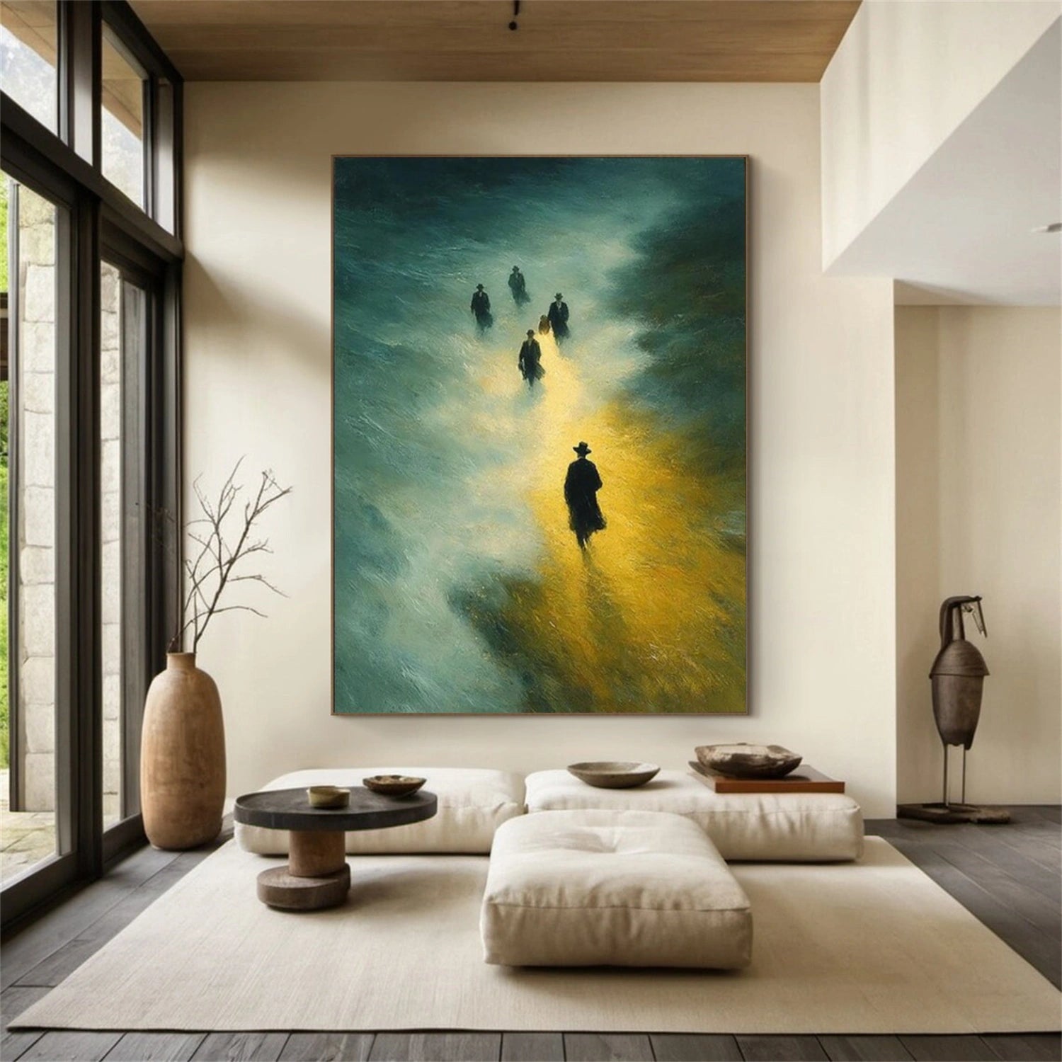 Abstract Portrait Wall Art #WP011