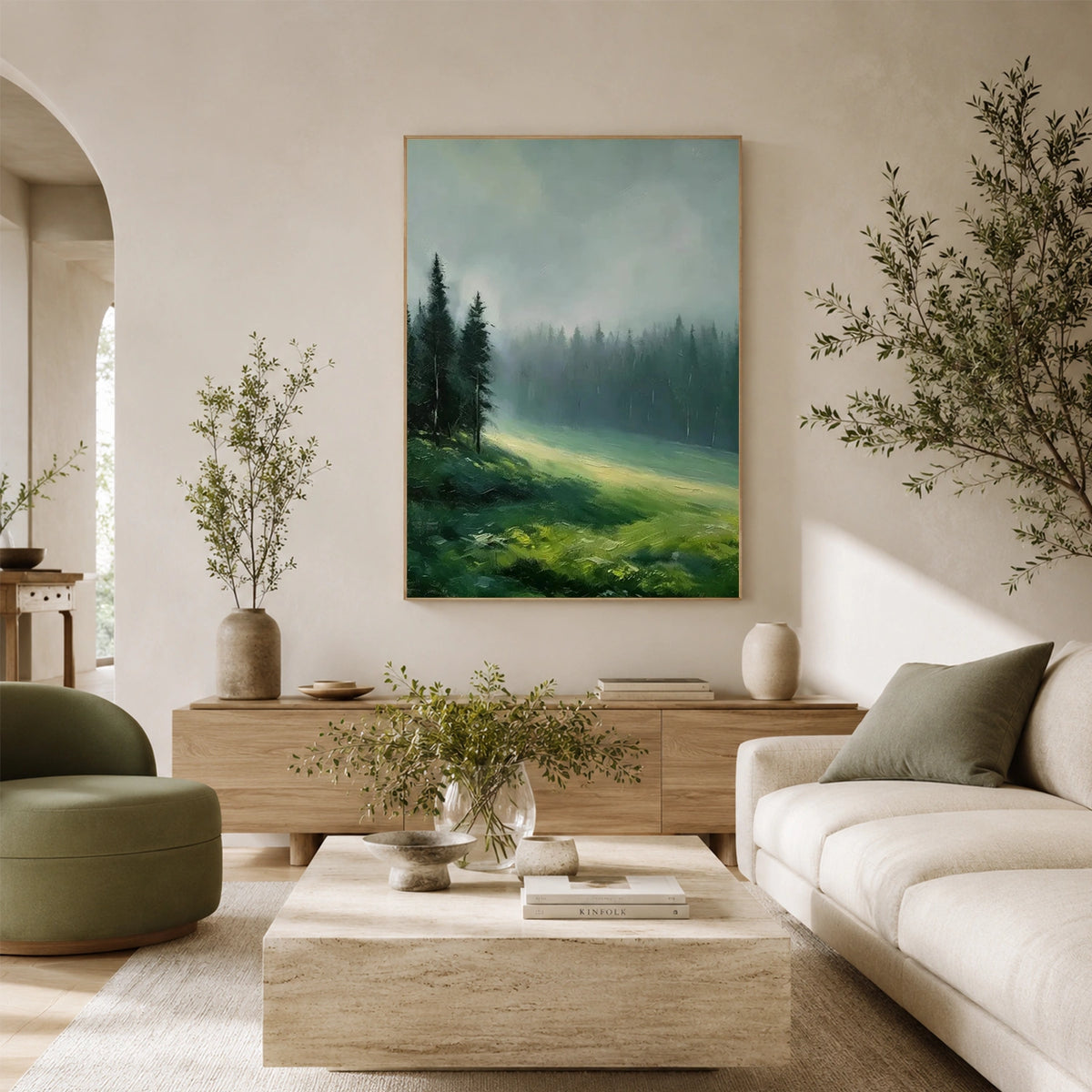 Tree Abstract Wall Art #TF231