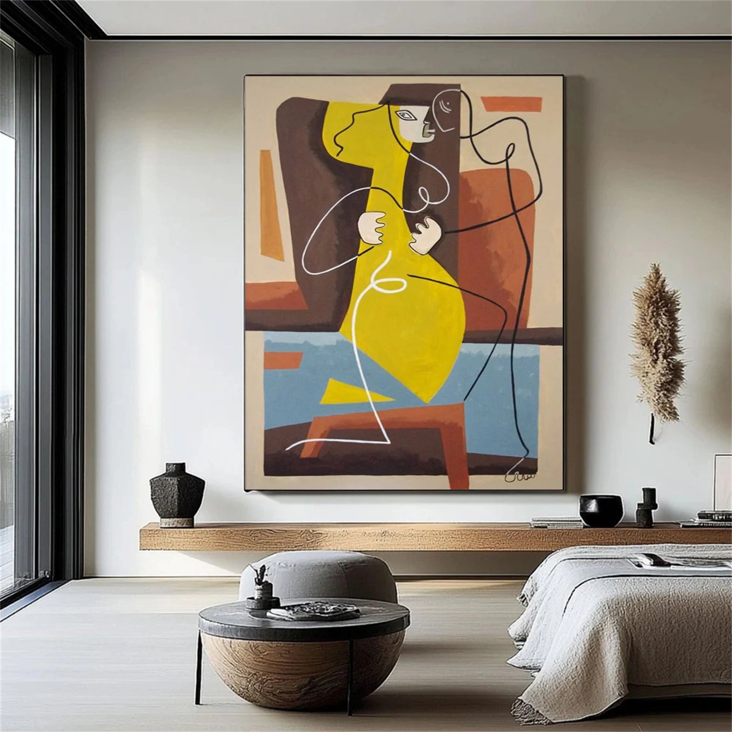 Abstract Portrait Wall Art #WP004