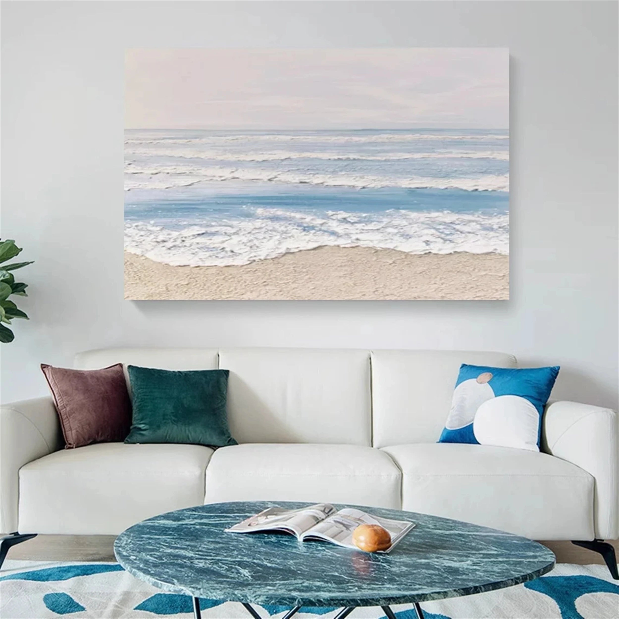 Sky And Ocean Painting #SO047