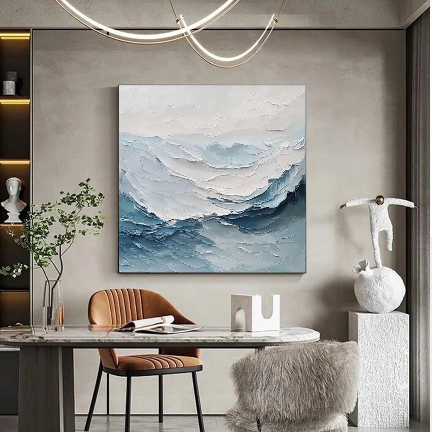 Sky And Ocean Painting #SO181