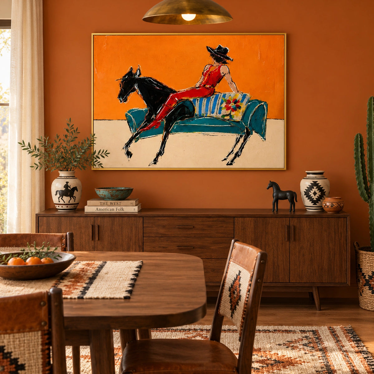 Western Cowboy Art #VA069