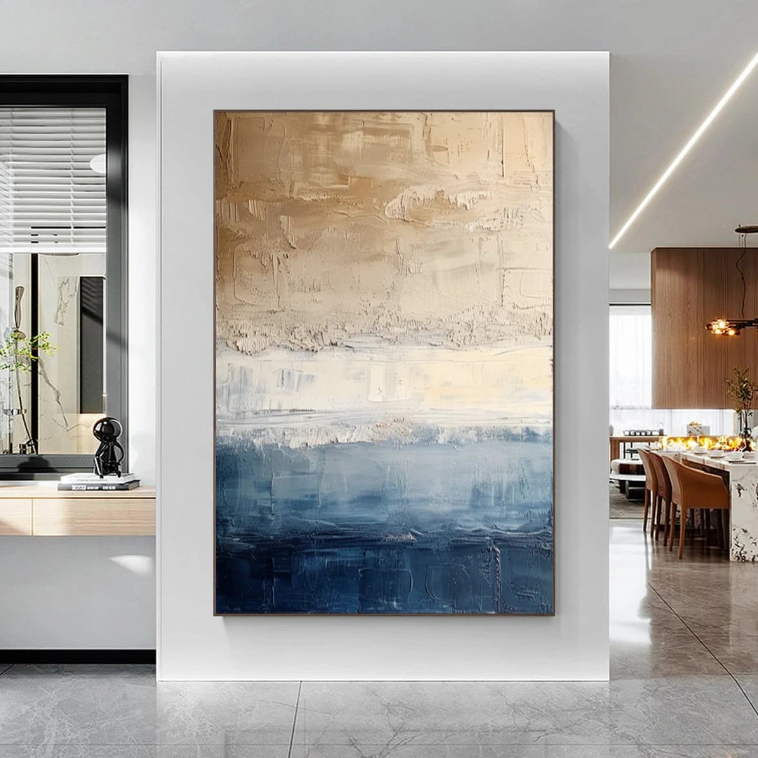 Abstract Textured Wall Art #AW169