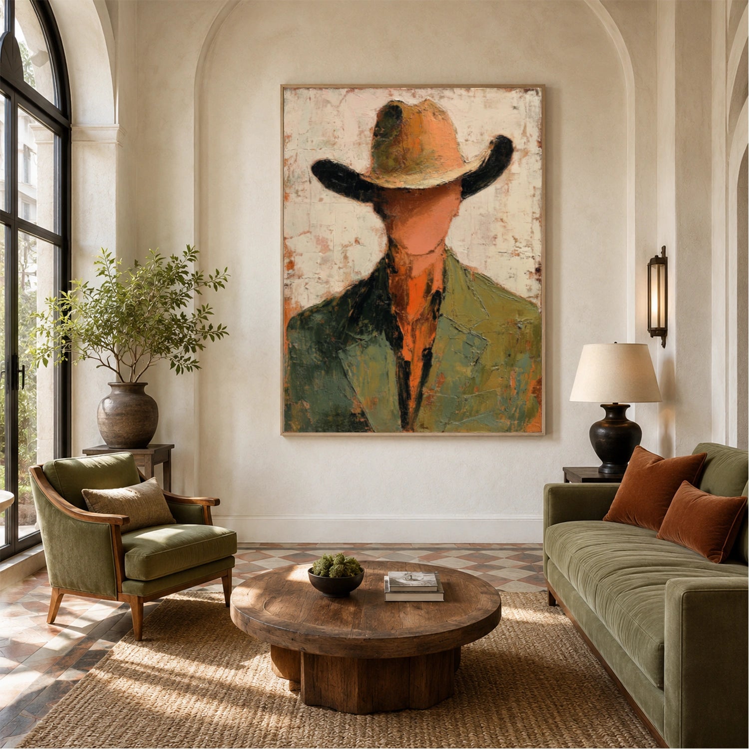 Western Cowboy Art #VA021