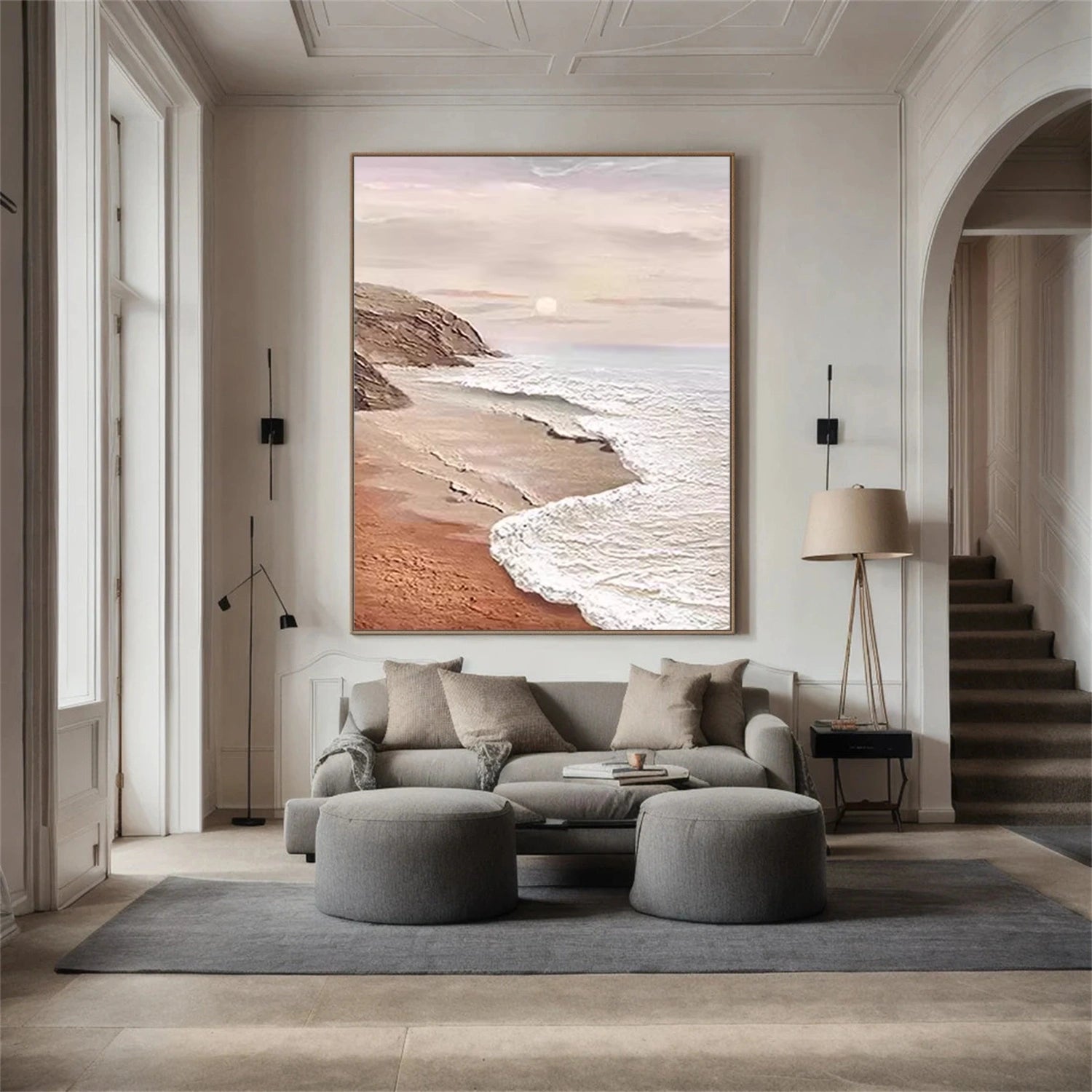 Sky and Ocean Painting #SO202