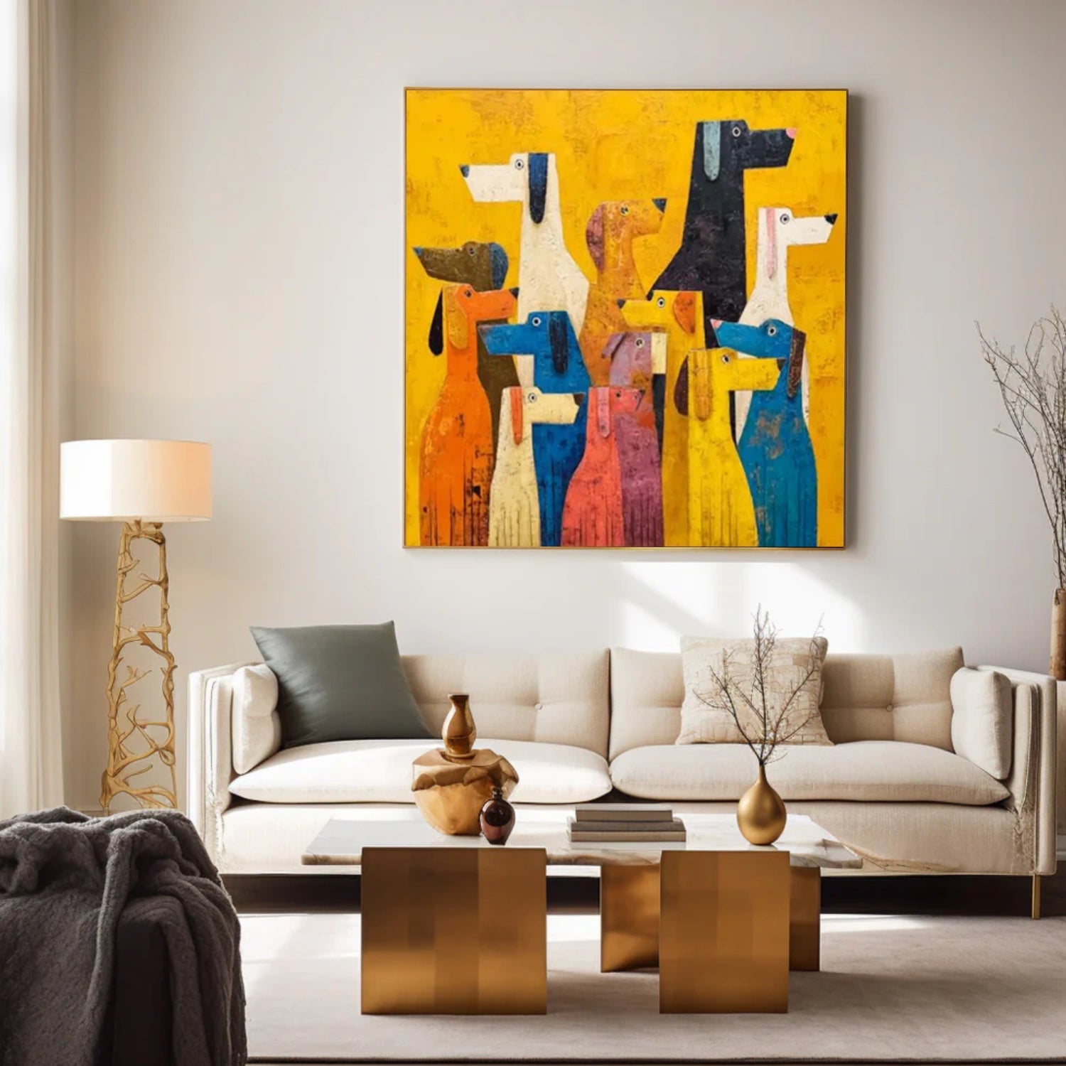 Abstract Animal Wall Art #AT064