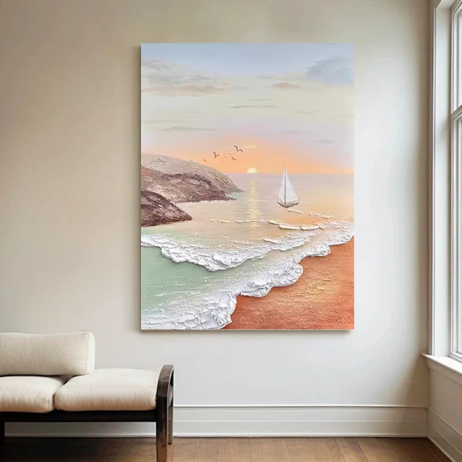 Sky and Ocean Painting #SO203