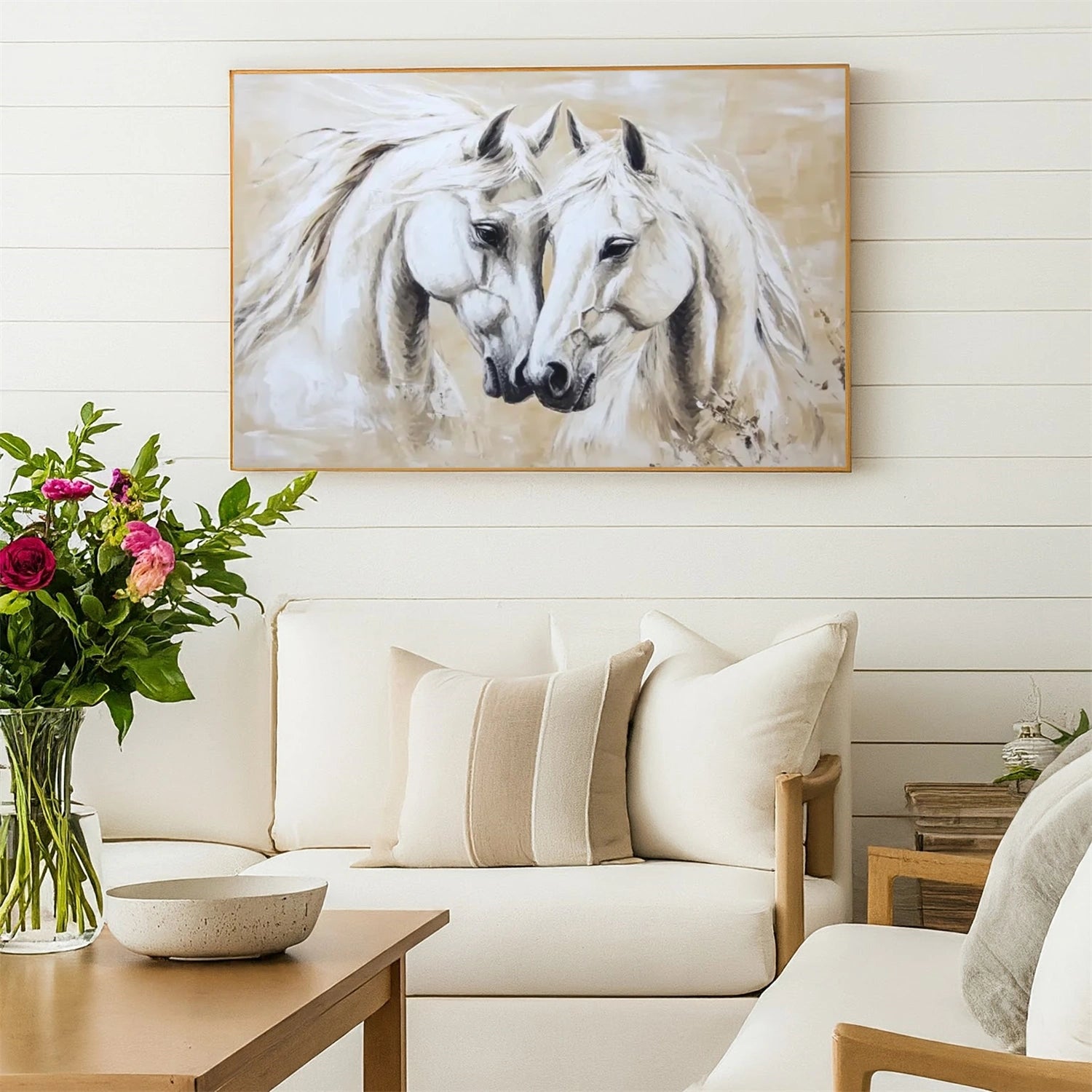 Abstract Animal Art Horse Wall Art #AT047