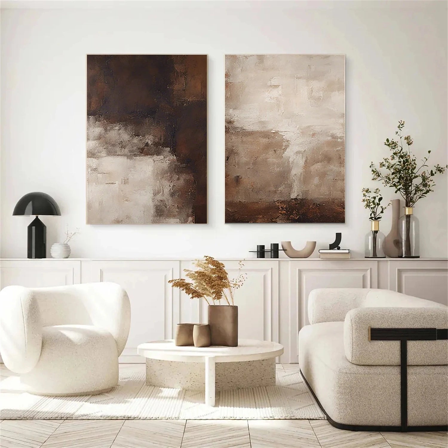 Abstract Wall Art Set of 2 #AW112