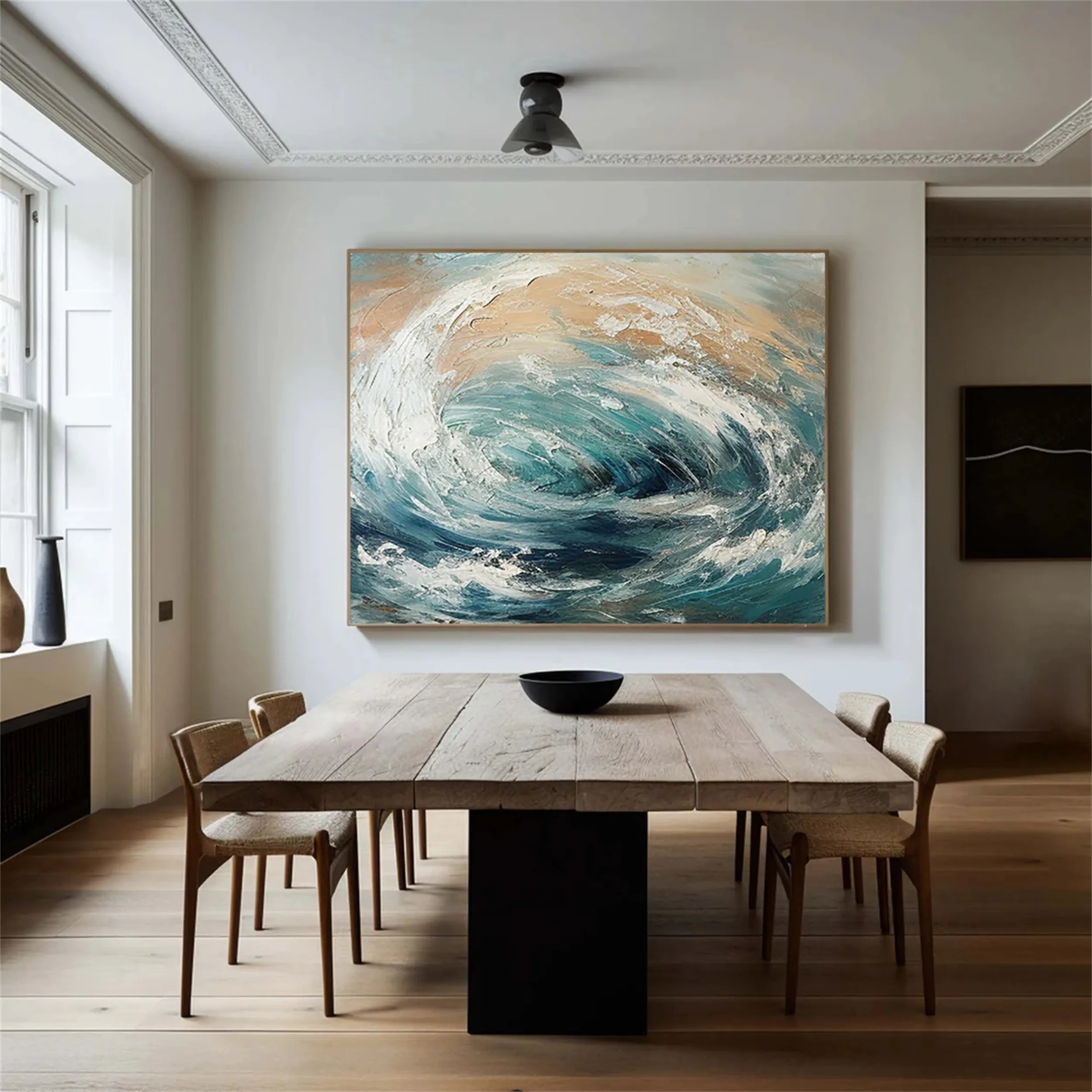 Sky And Ocean Painting #SO095