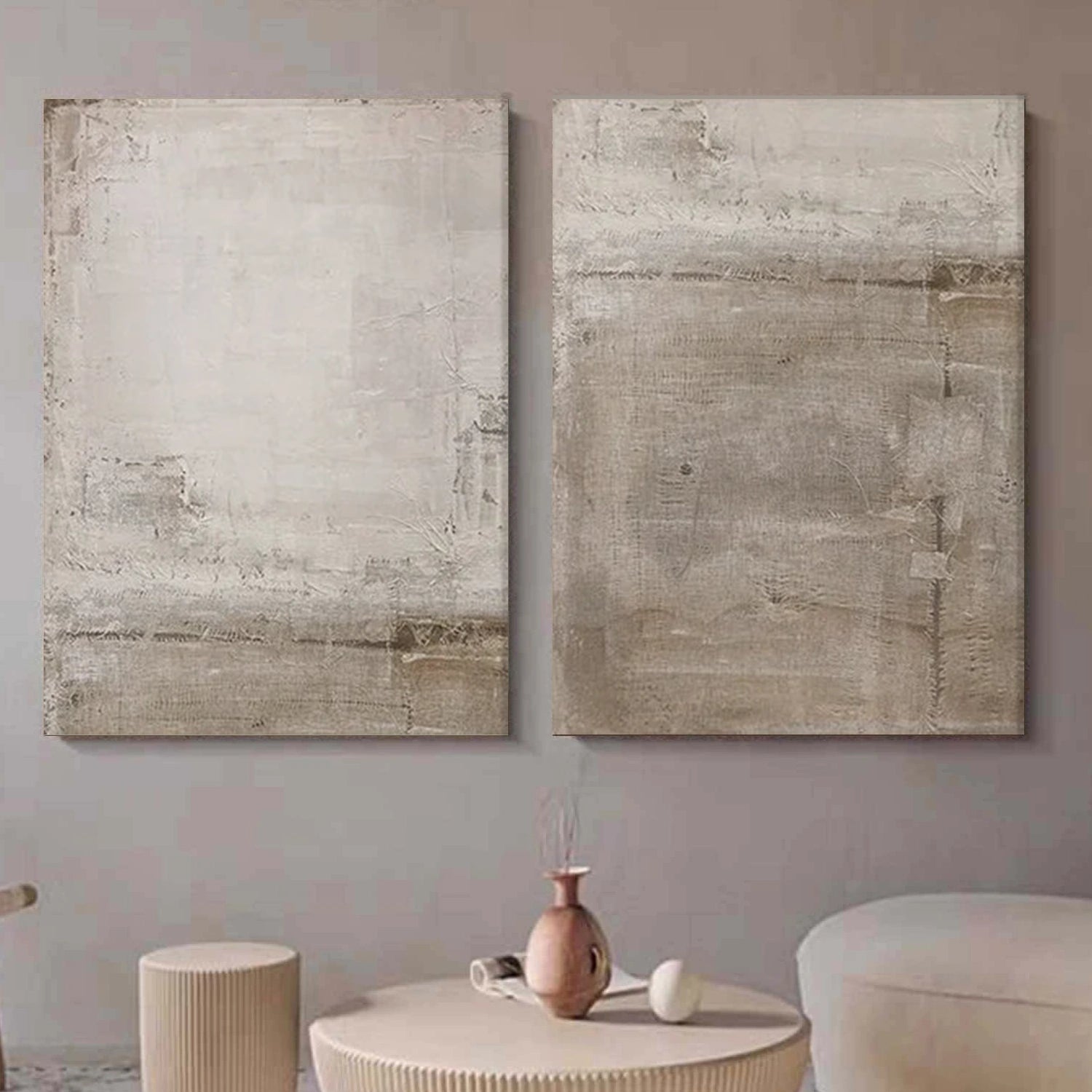Abstract Wall Art Set of 2 #AW113