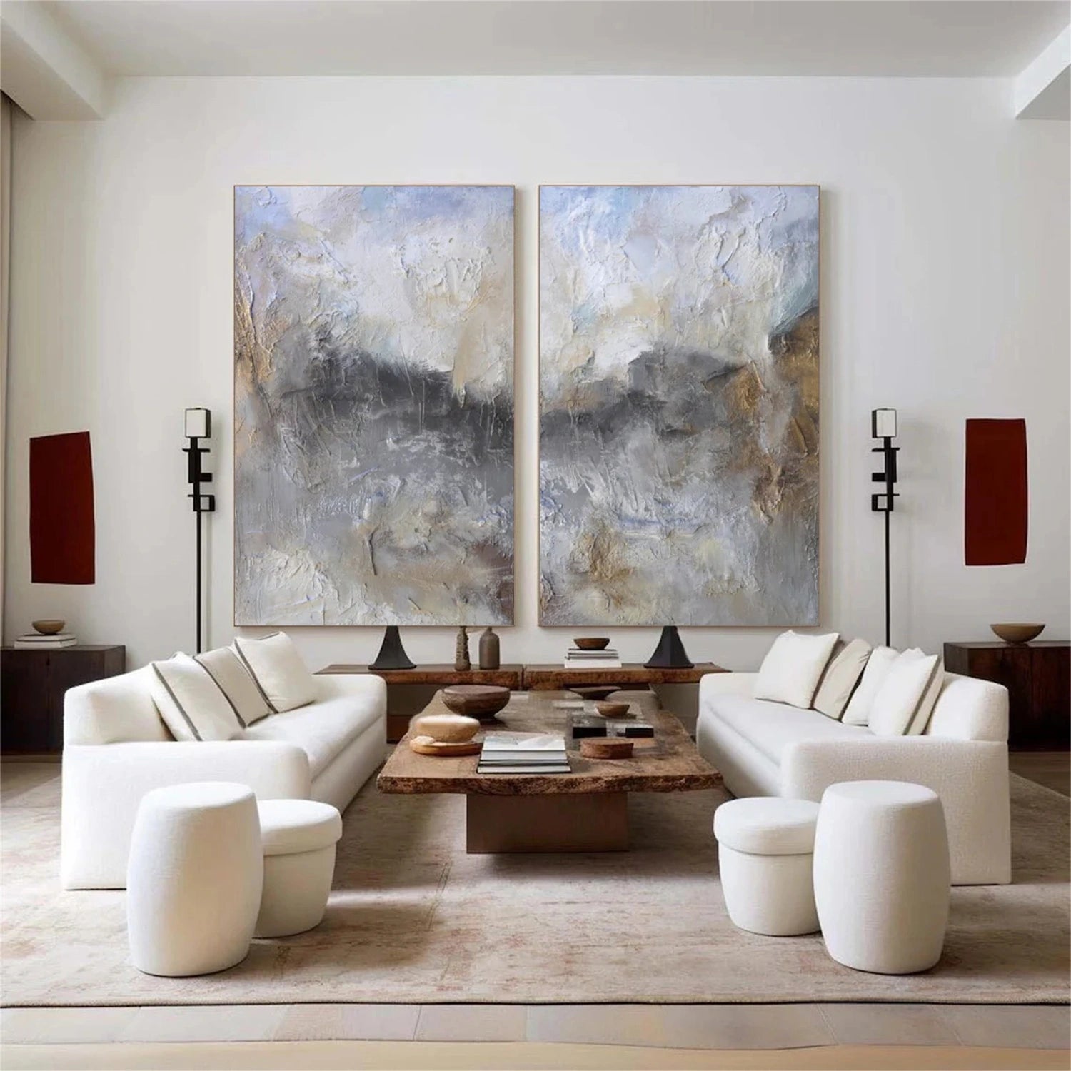 Abstract Wall Art Set of 2 #AW103