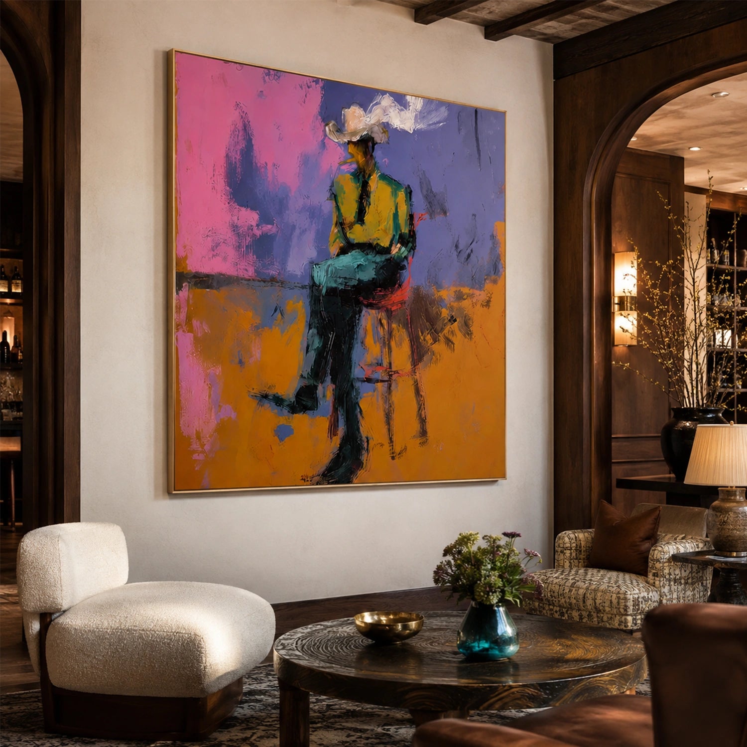 Western Cowboy Art #VA058