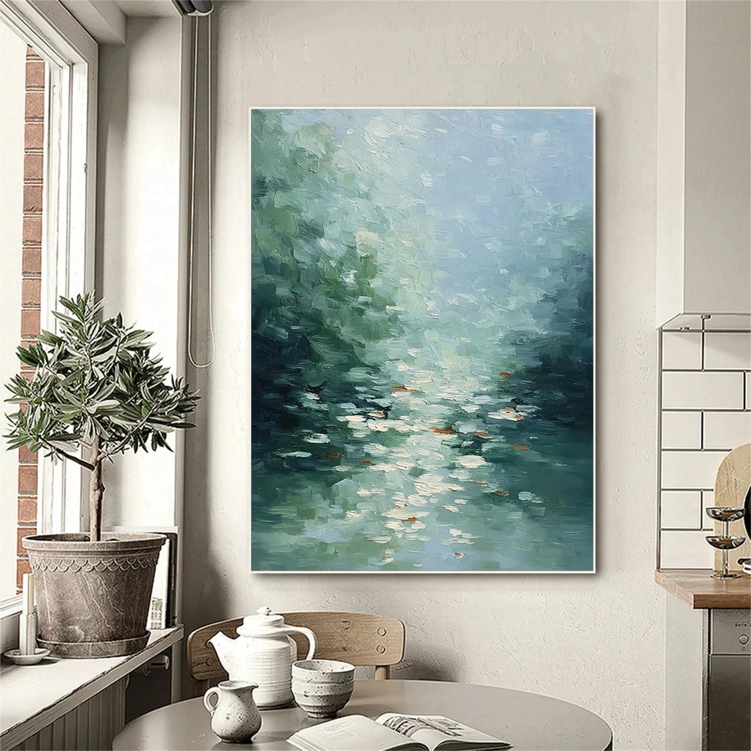 Abstract Textured Wall Art #AW238