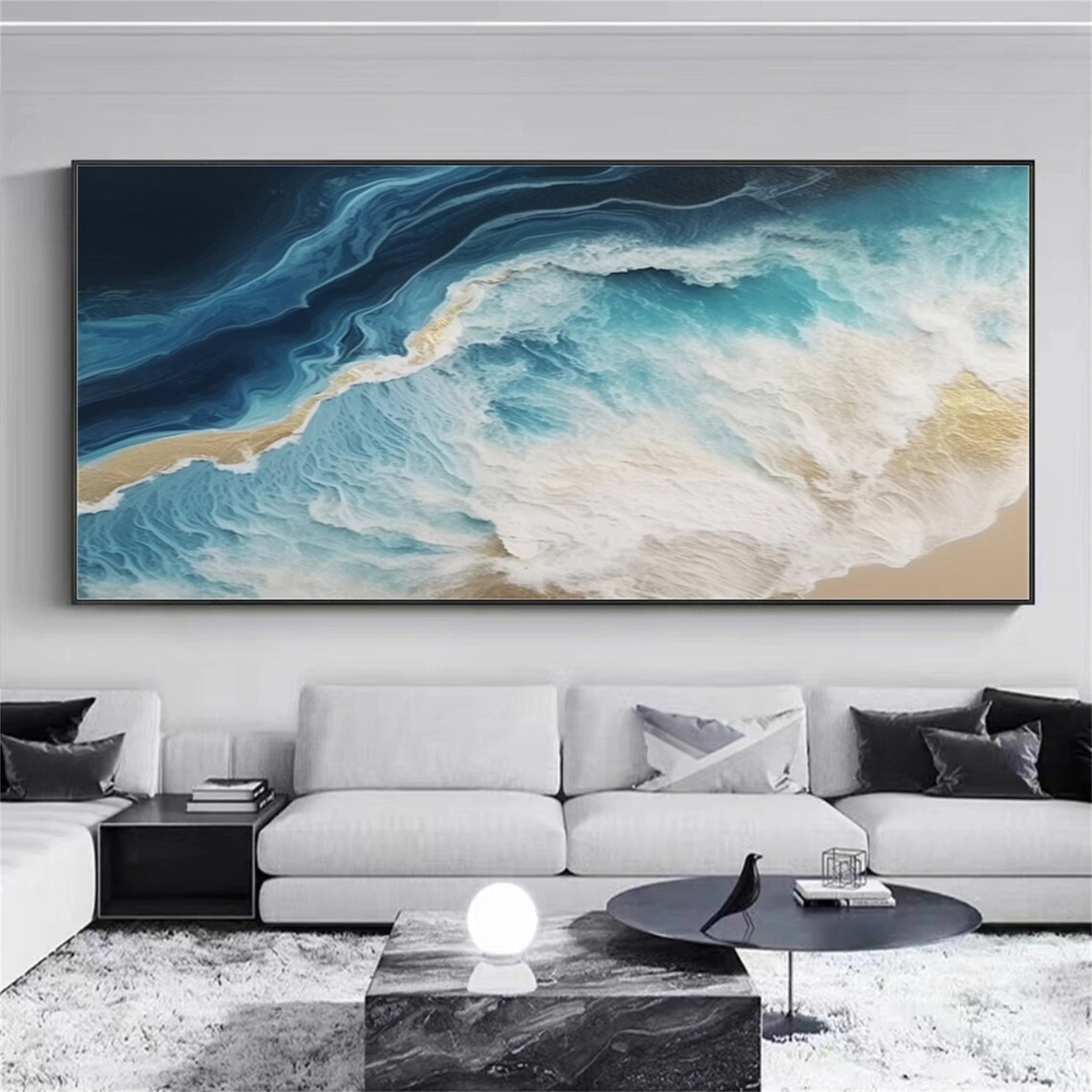 Sky And Ocean Painting #SO063