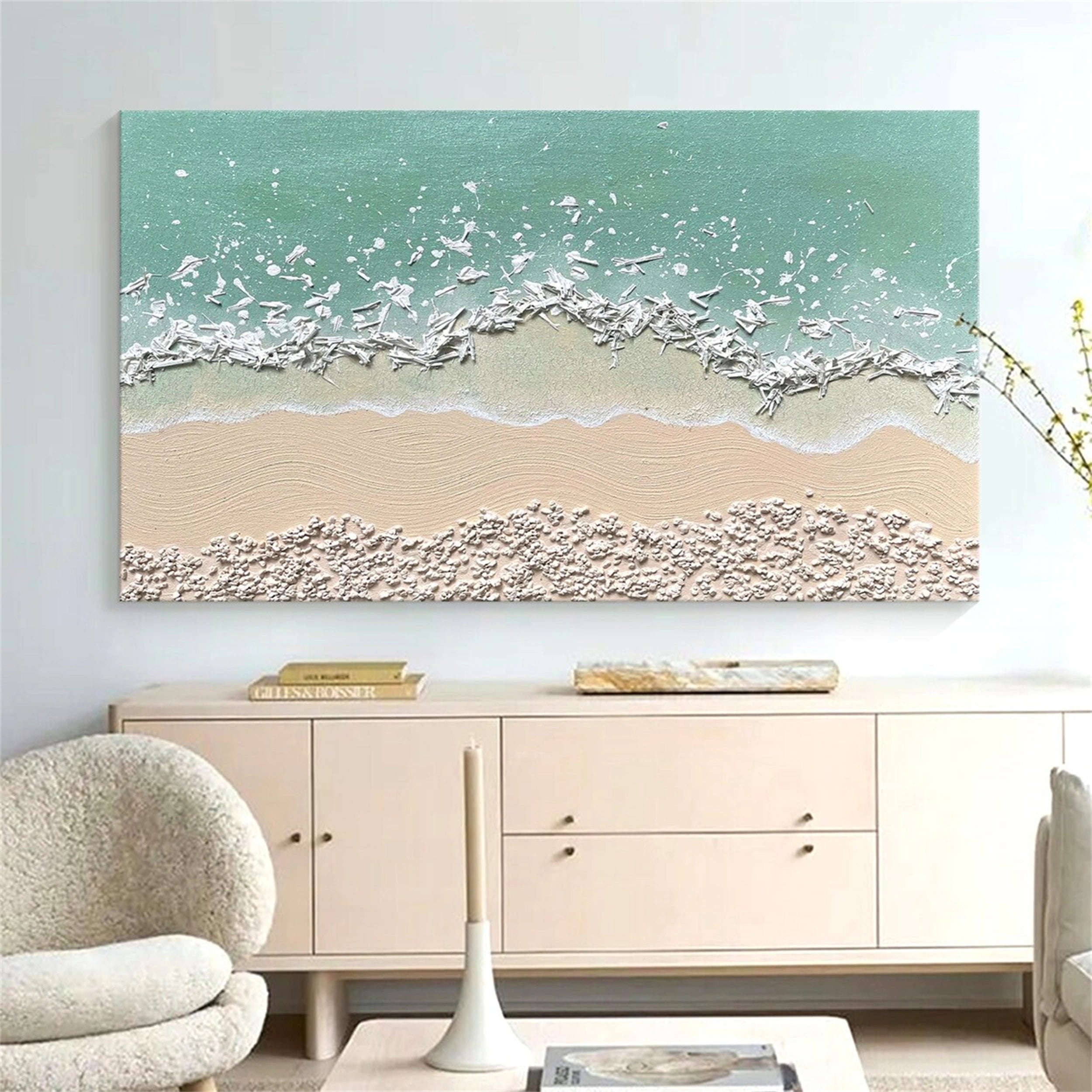 Sky And Ocean Painting #SO003