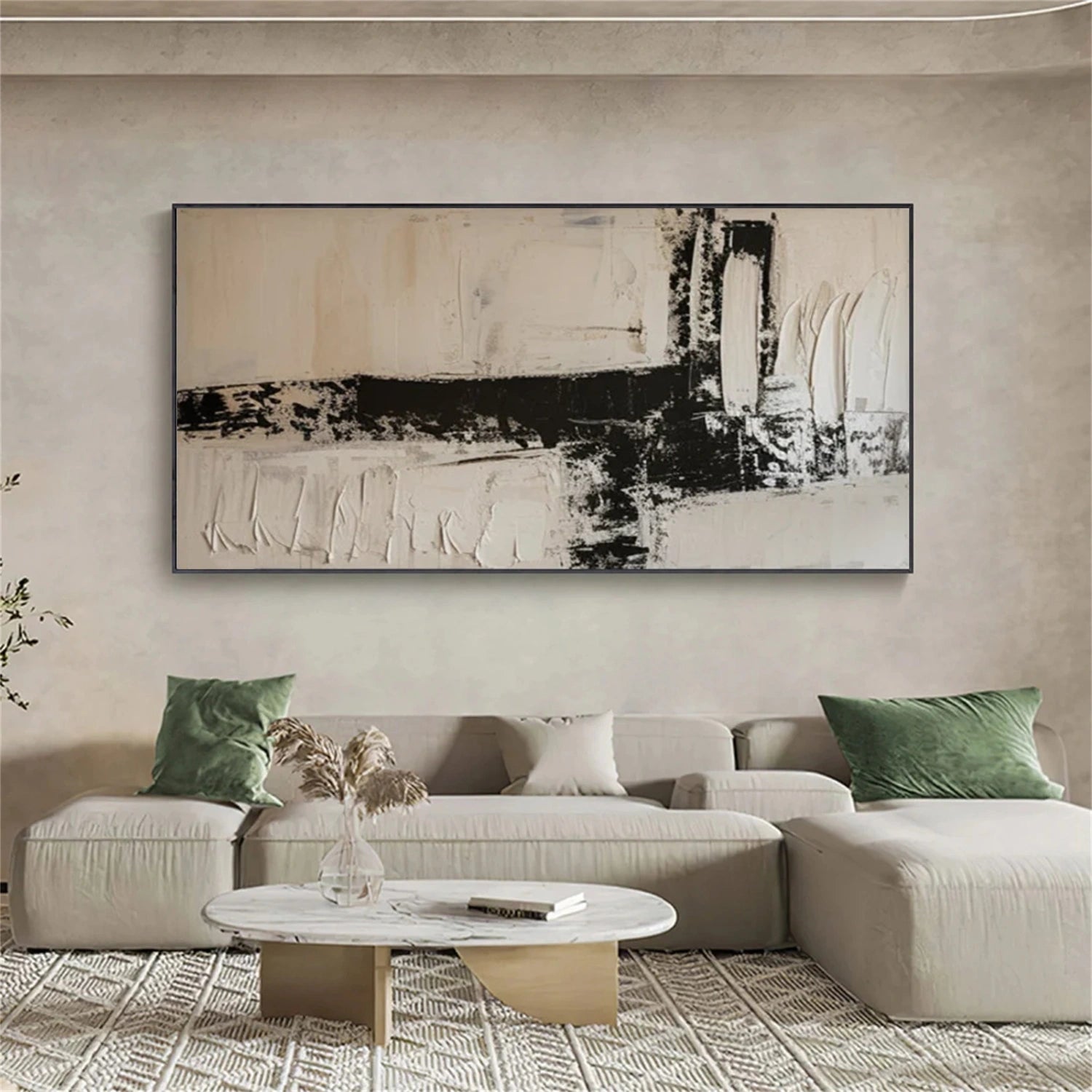 Abstract Textured Wall Art #AW136