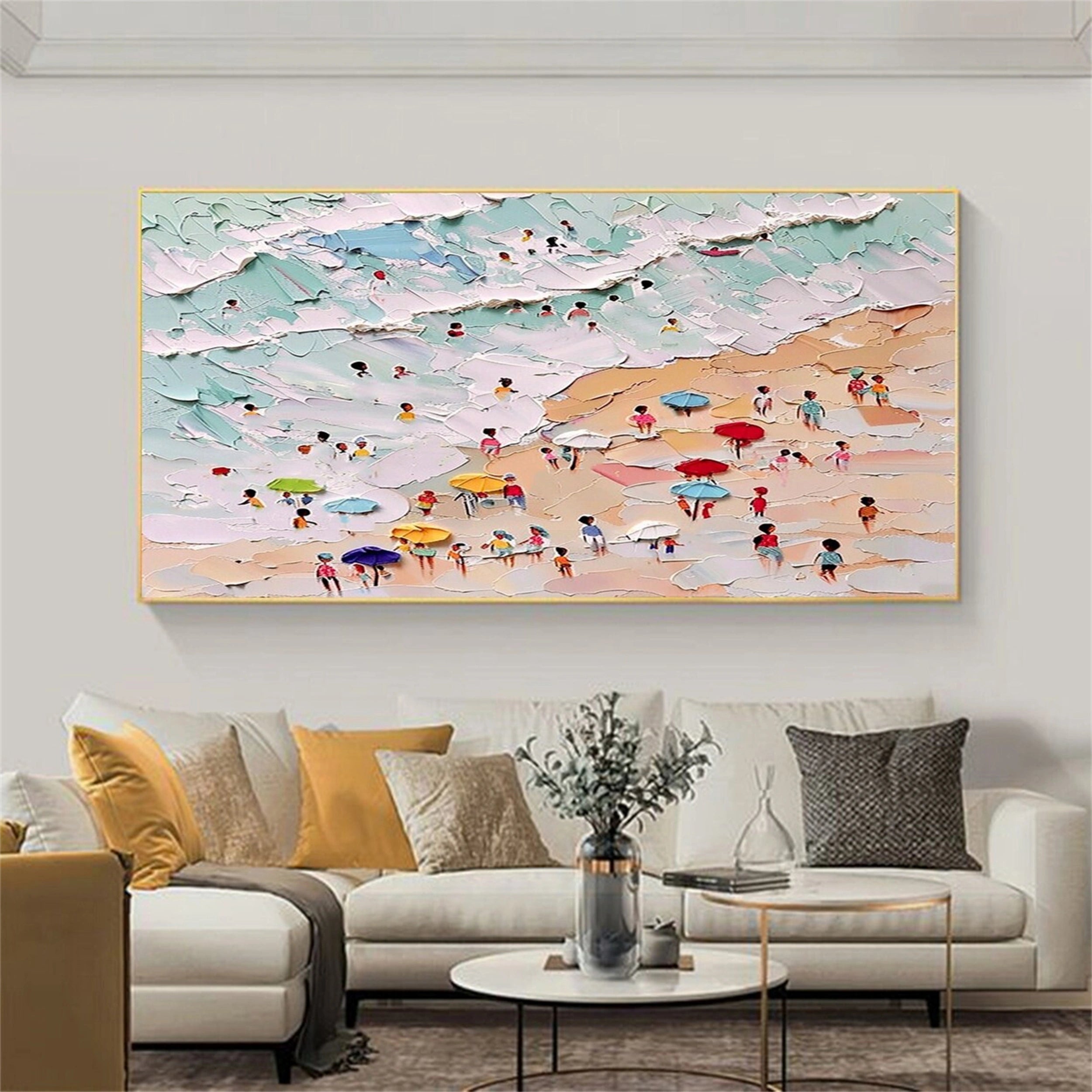 Sky And Ocean Painting #SO056