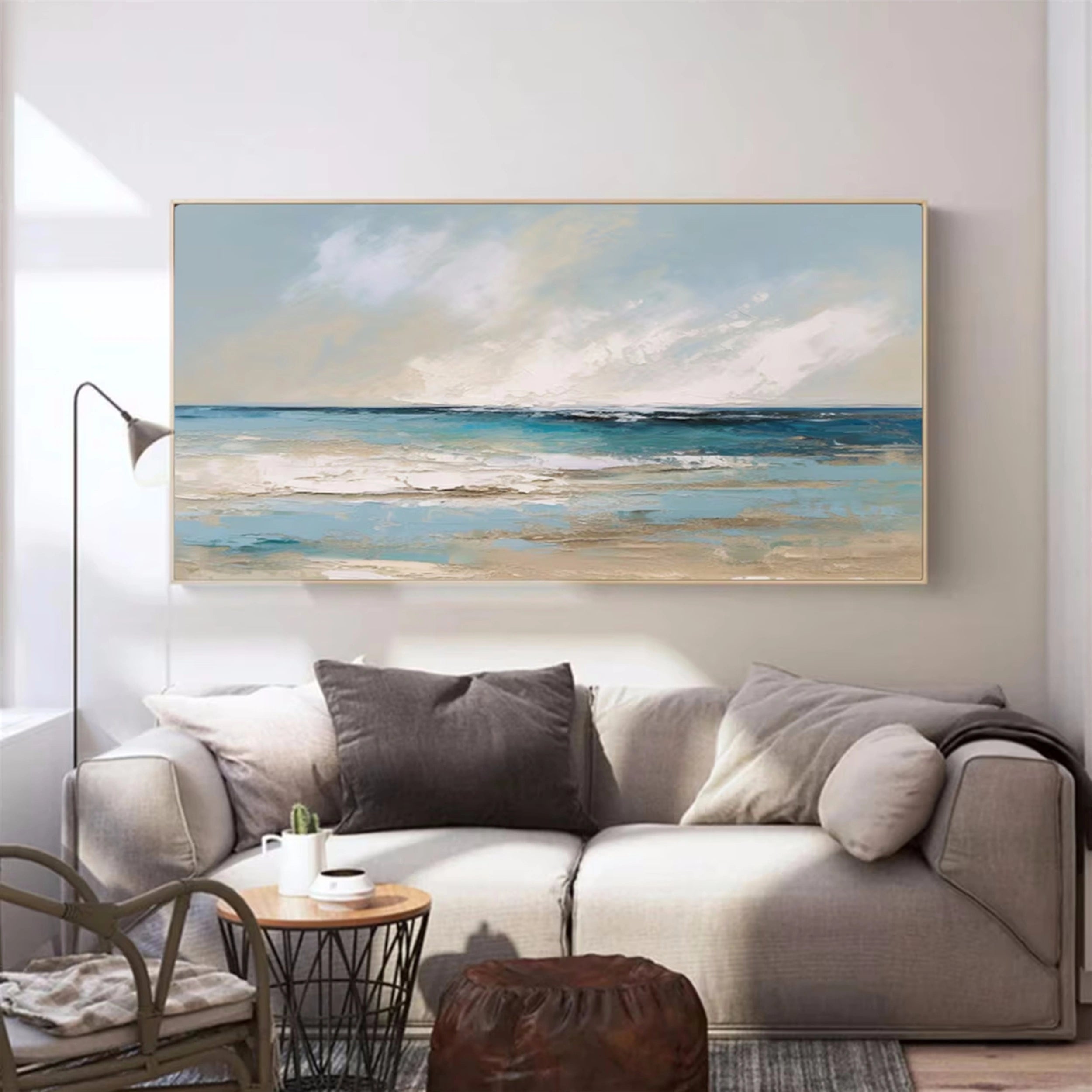 Sky And Ocean Painting #SO066