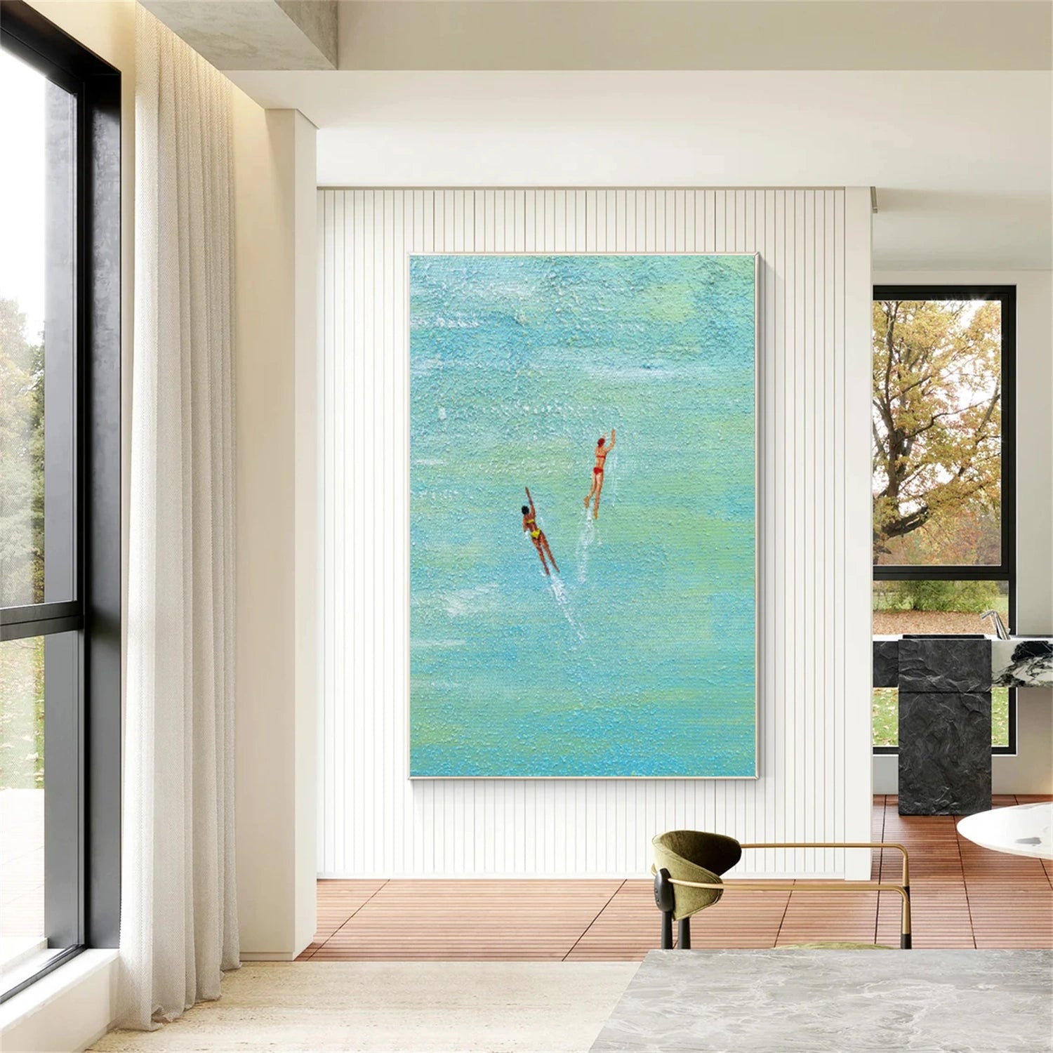 Swimming Sport Wall Art #BA057