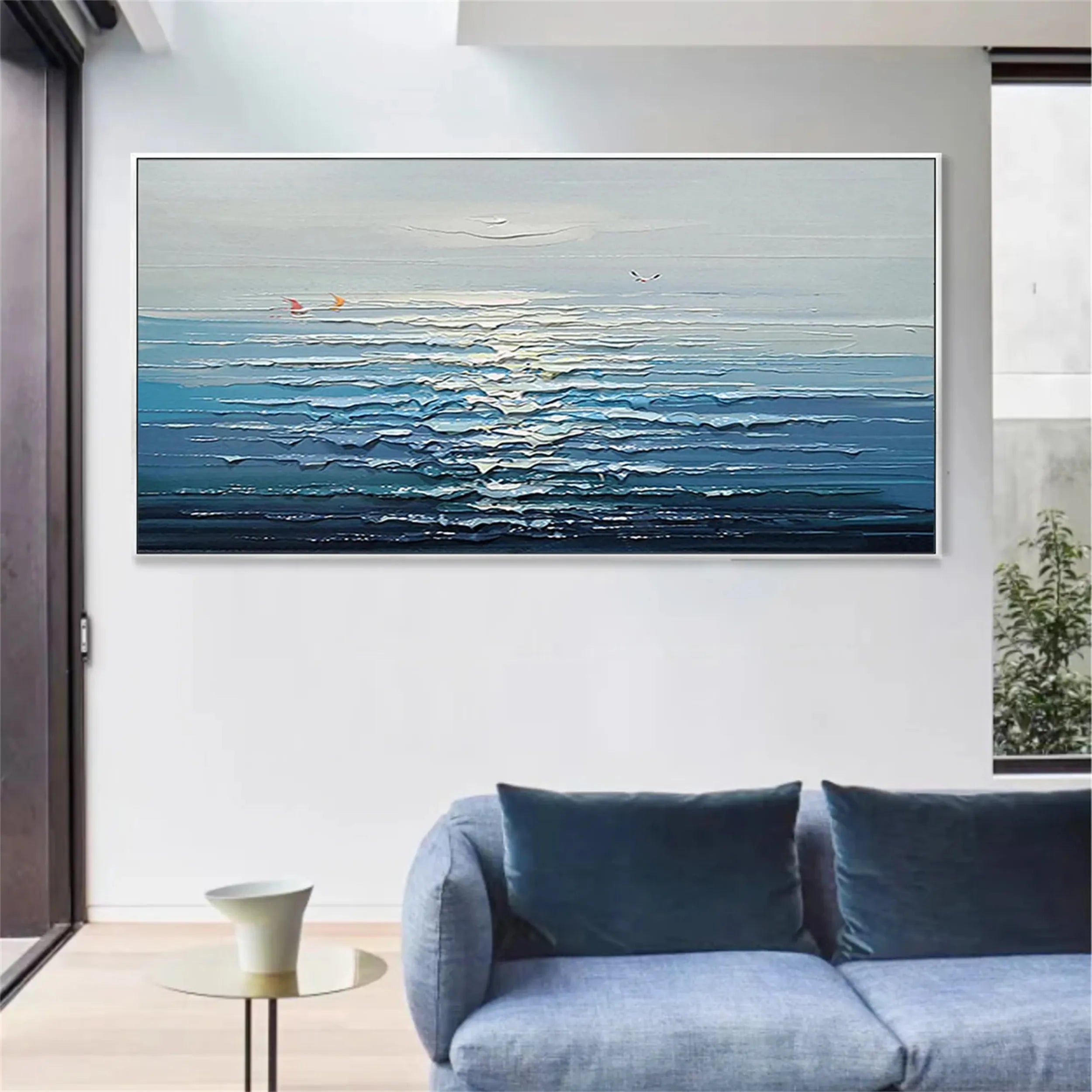 Sky And Ocean Painting #SO129