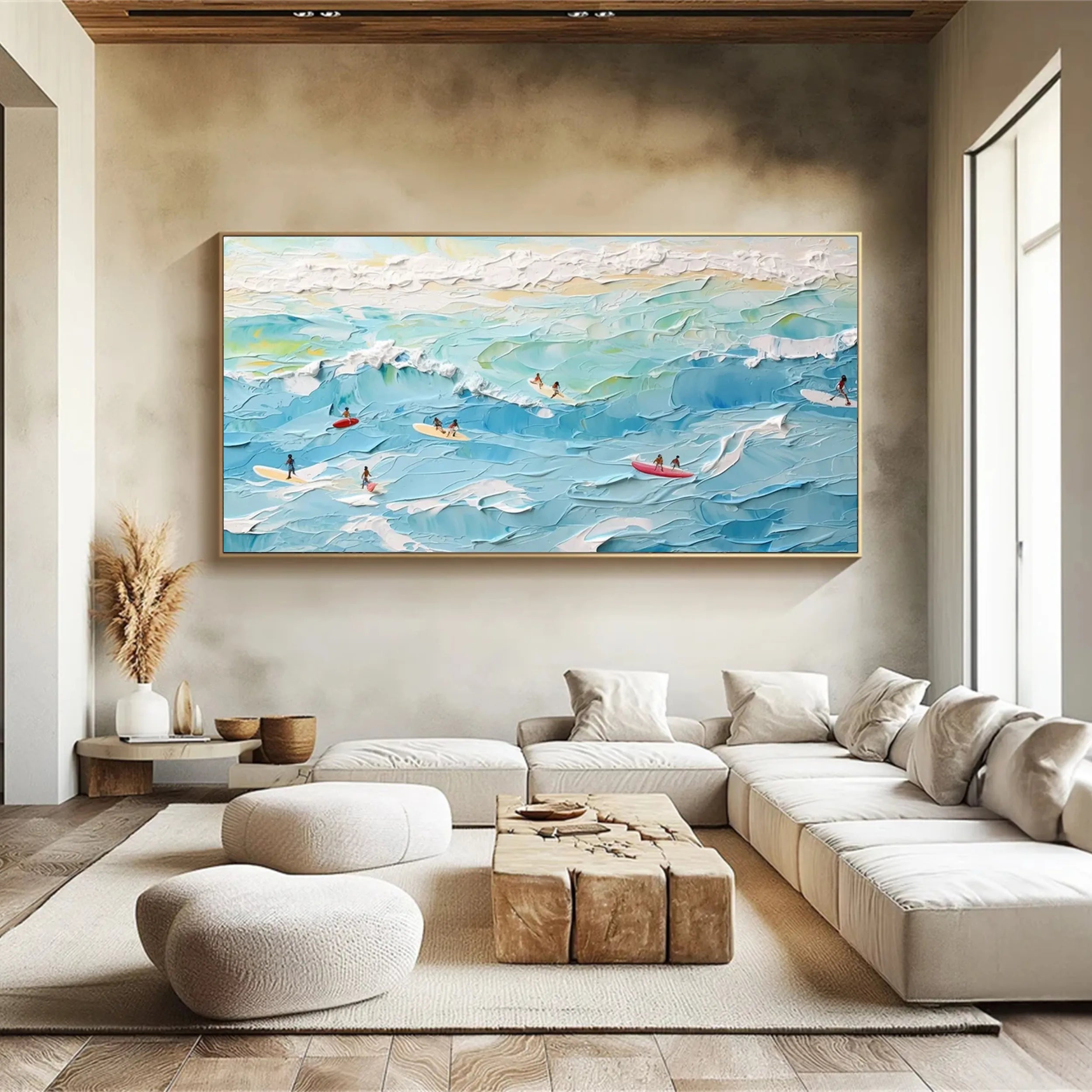 Sky And Ocean Painting #SO131