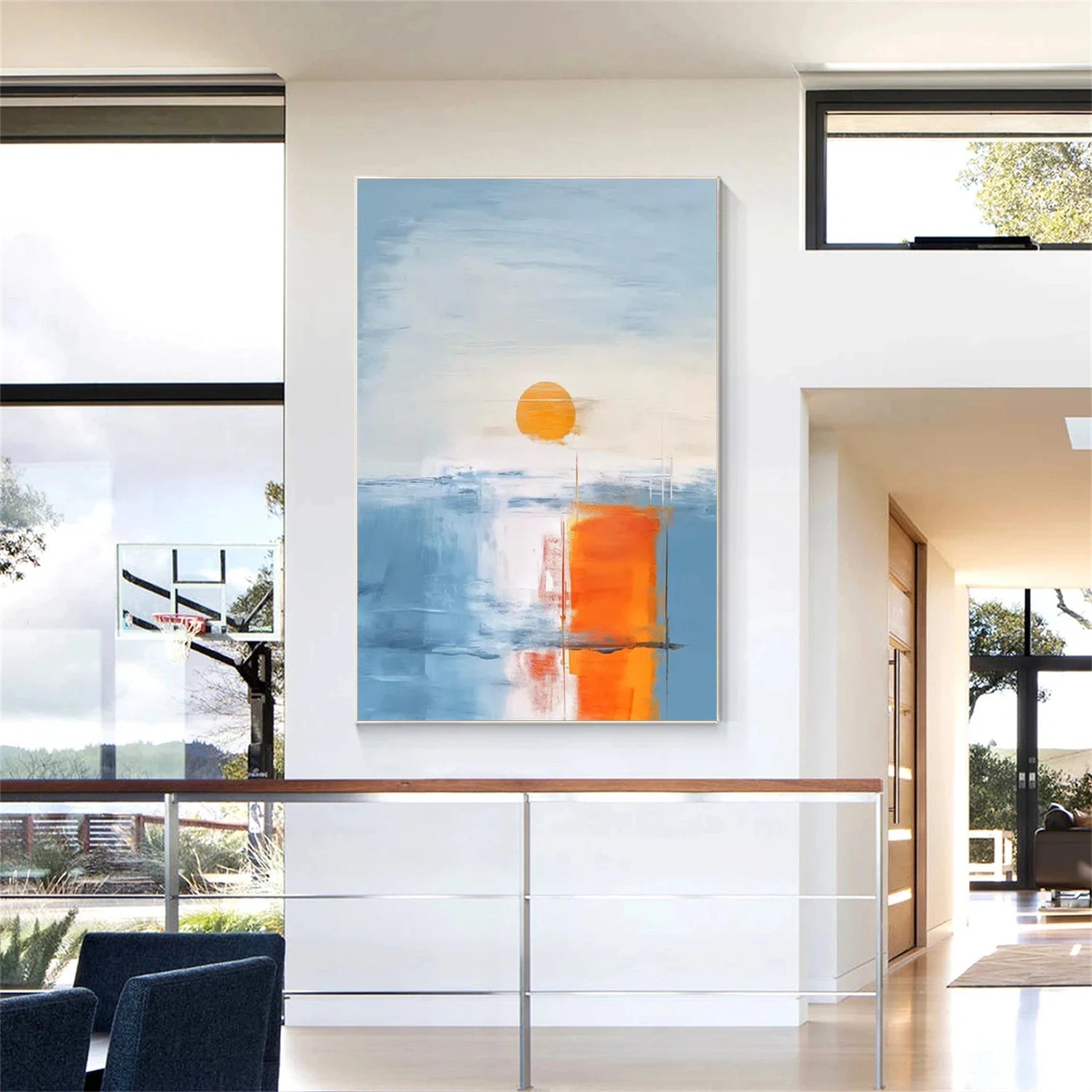 Sky and Ocean Painting #SO234