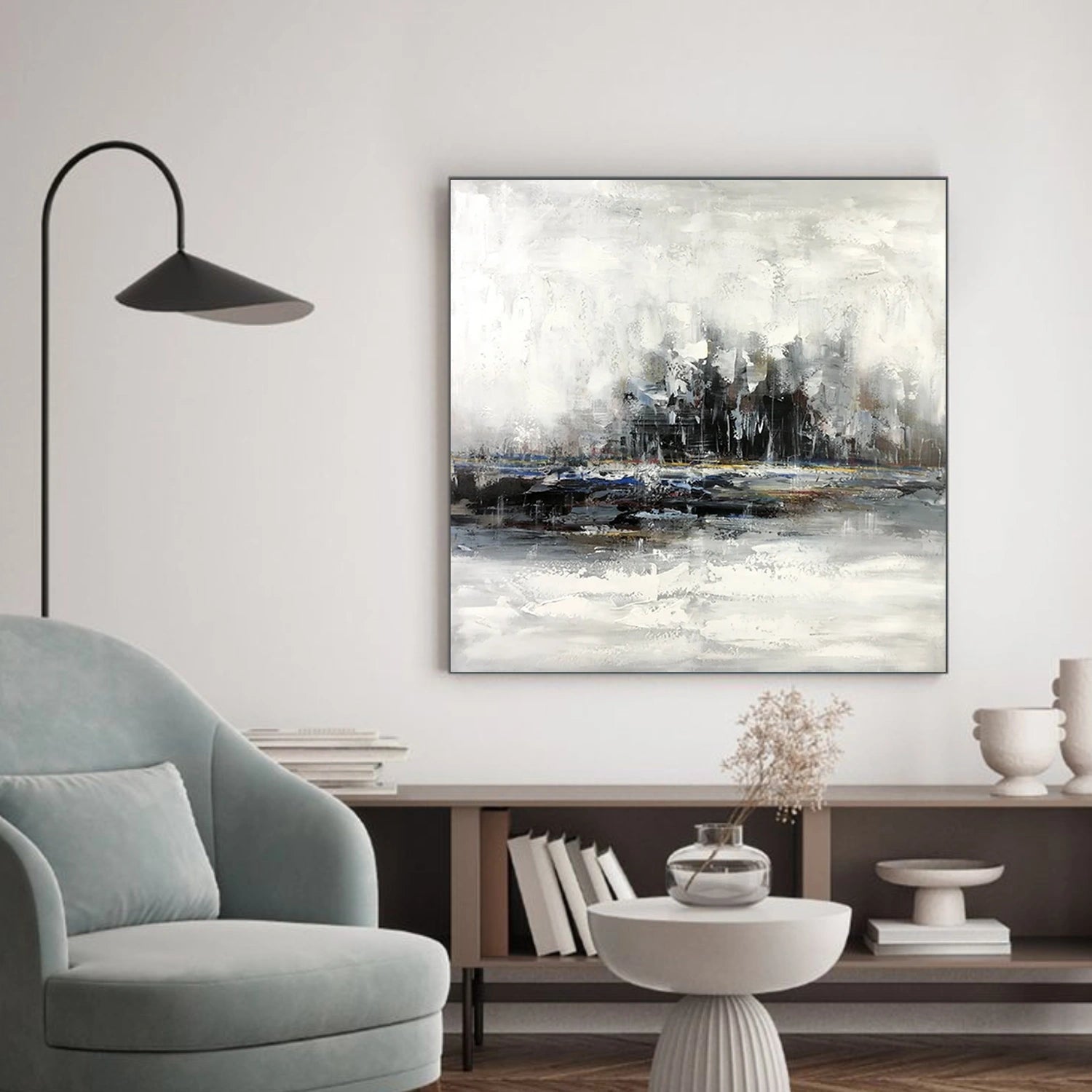 Wabi Sabi Abstract Canvas Art  #WA230