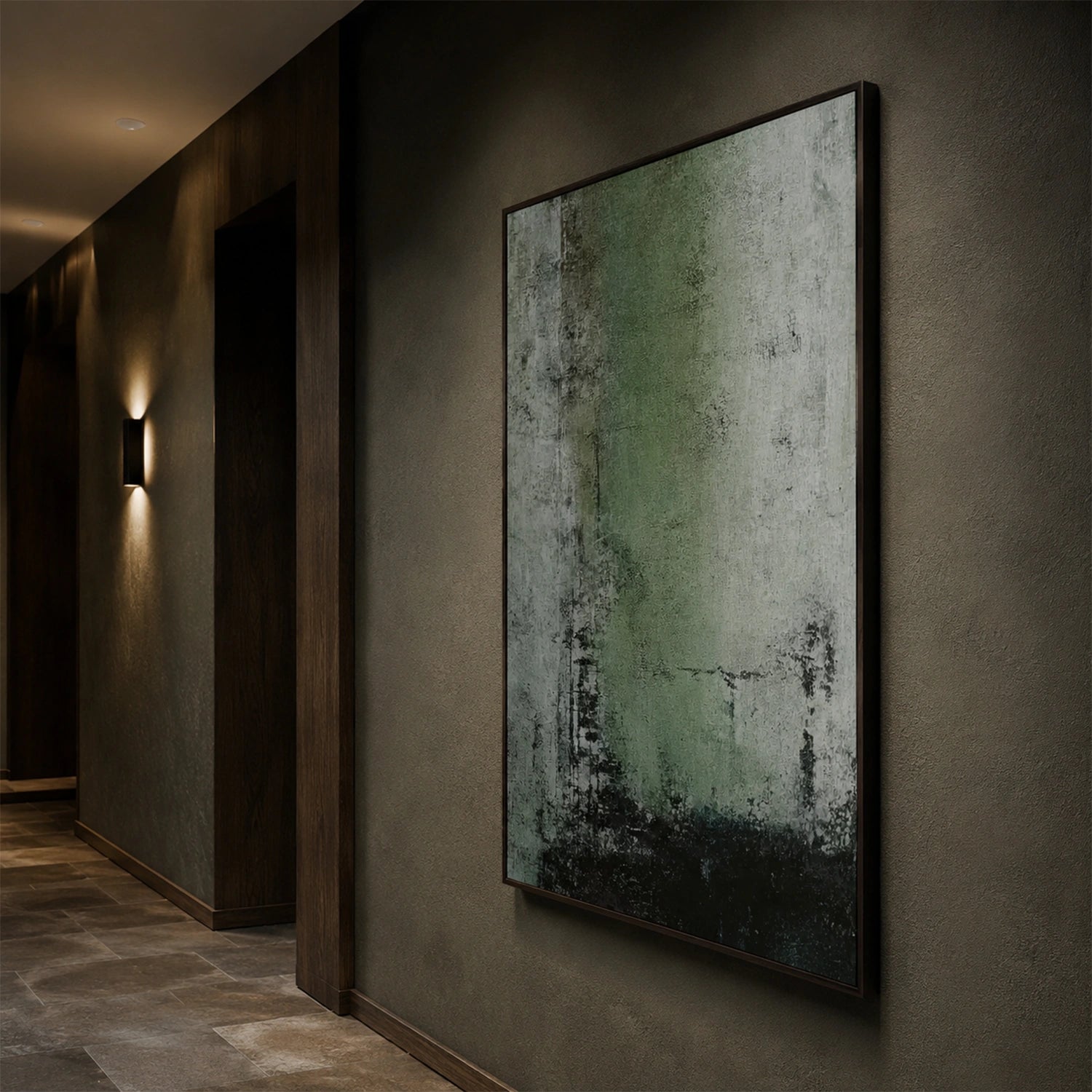 Wabi Sabi Abstract Canvas Art #WA268