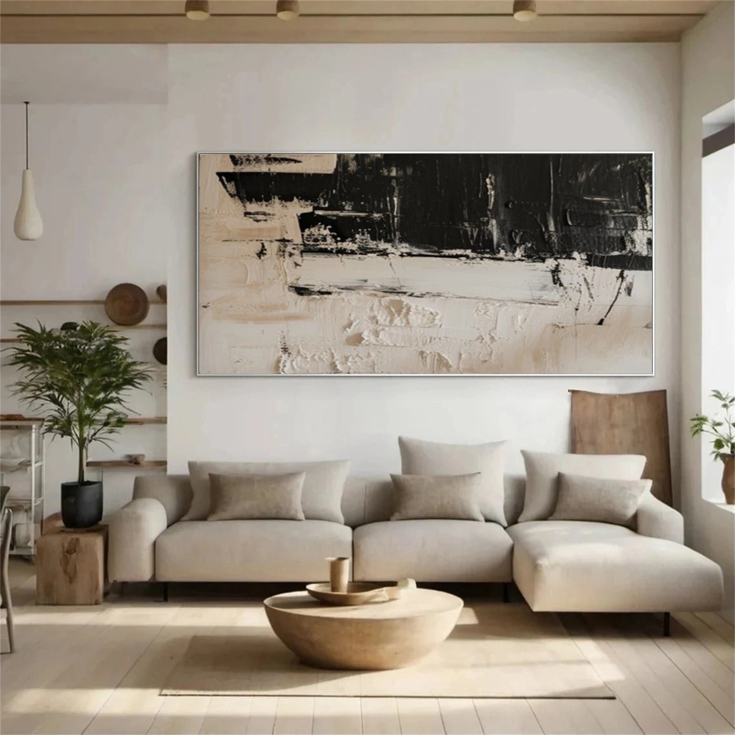 Abstract Textured Wall Art #AW135